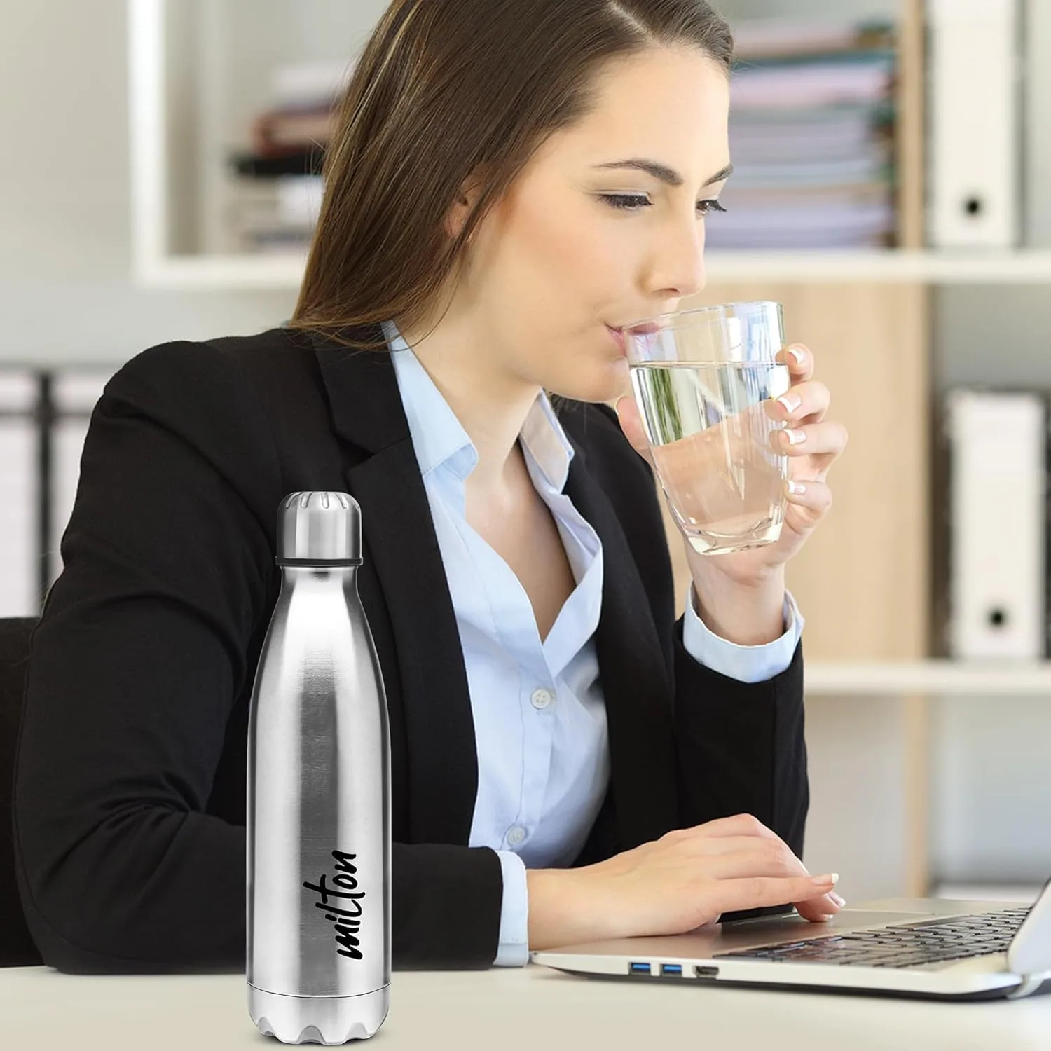 Shine Stainless Steel Bottle (Milton) - Image 12
