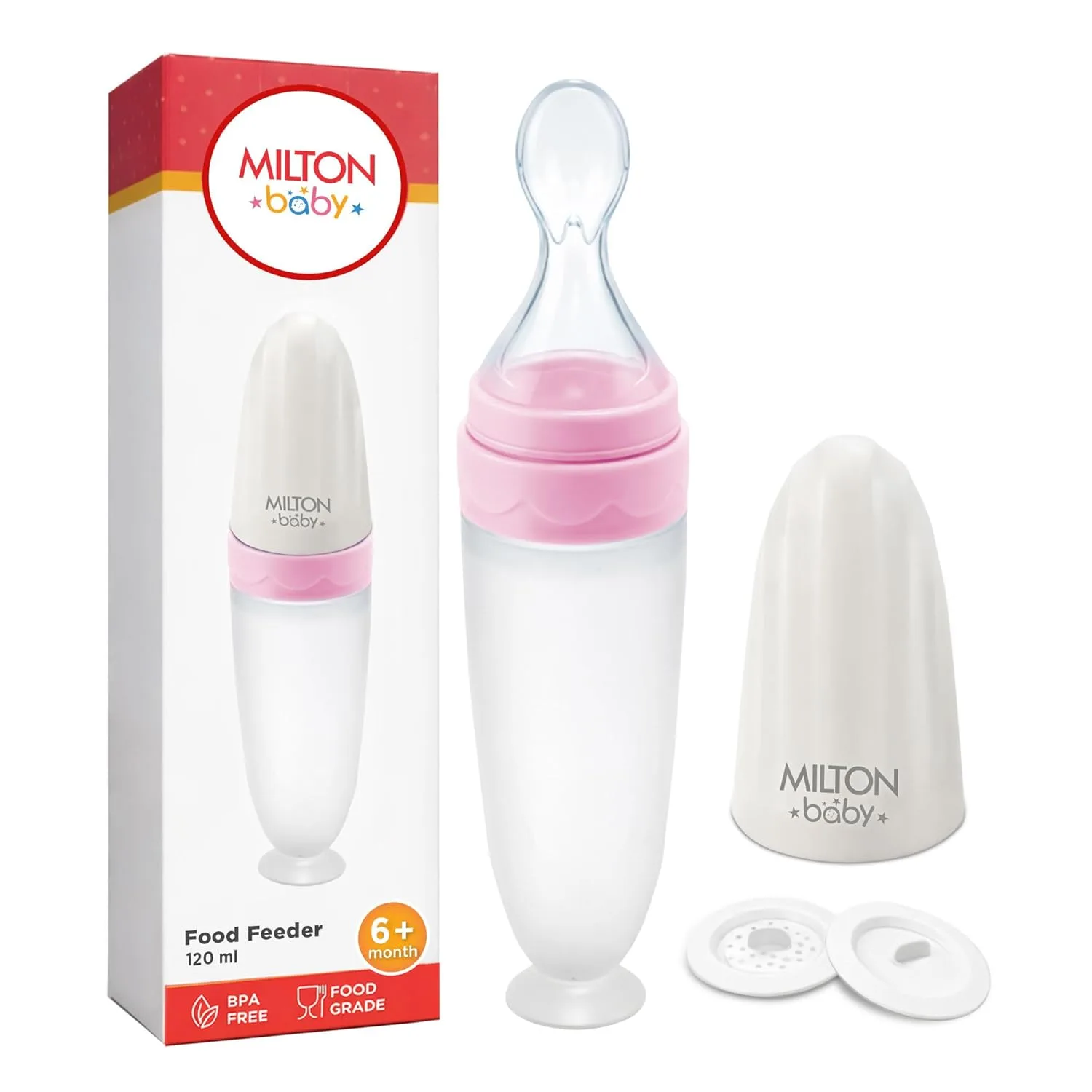 Silicon Spoon Food Feeder For Baby (Milton) - Image 1