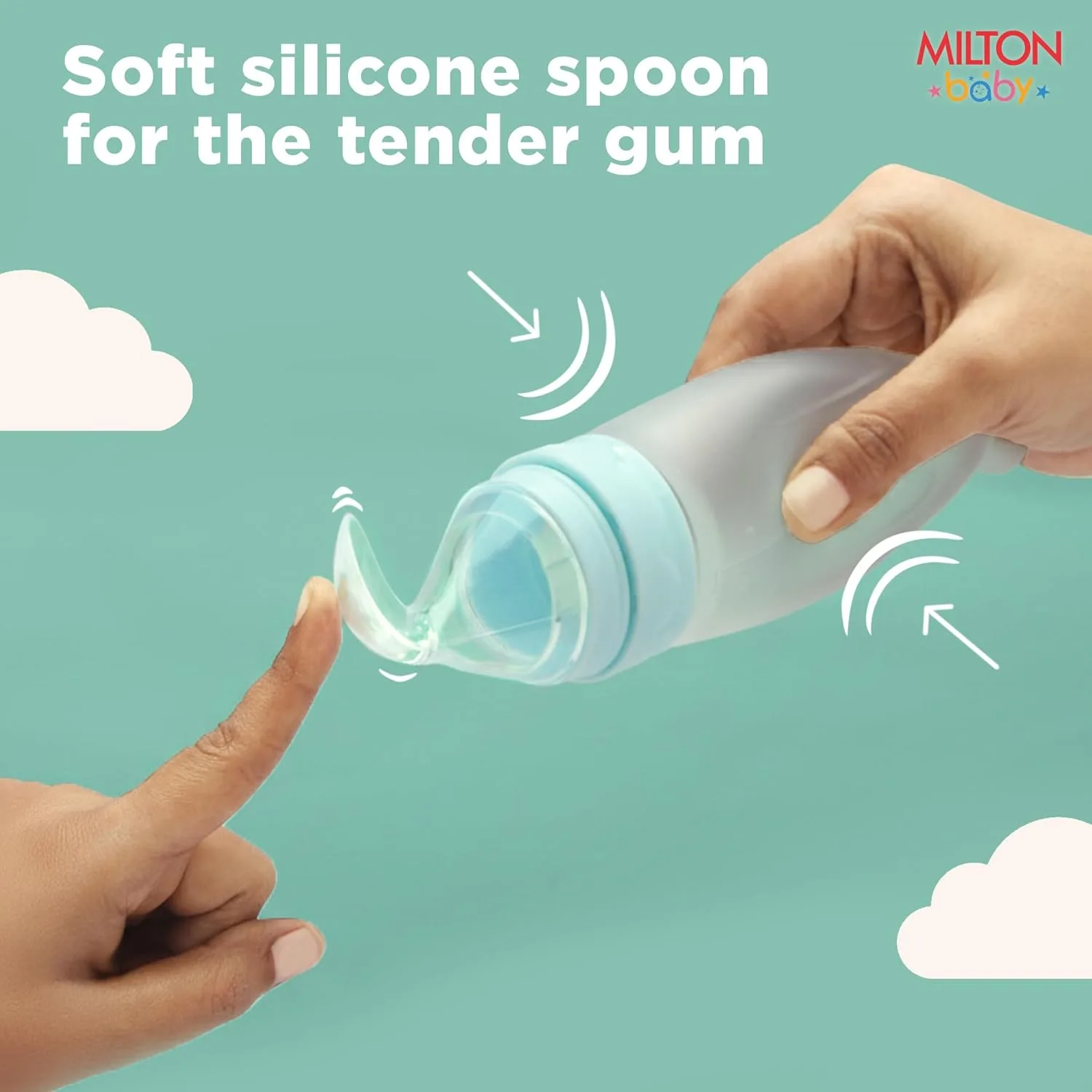 Silicon Spoon Food Feeder For Baby (Milton) - Image 14