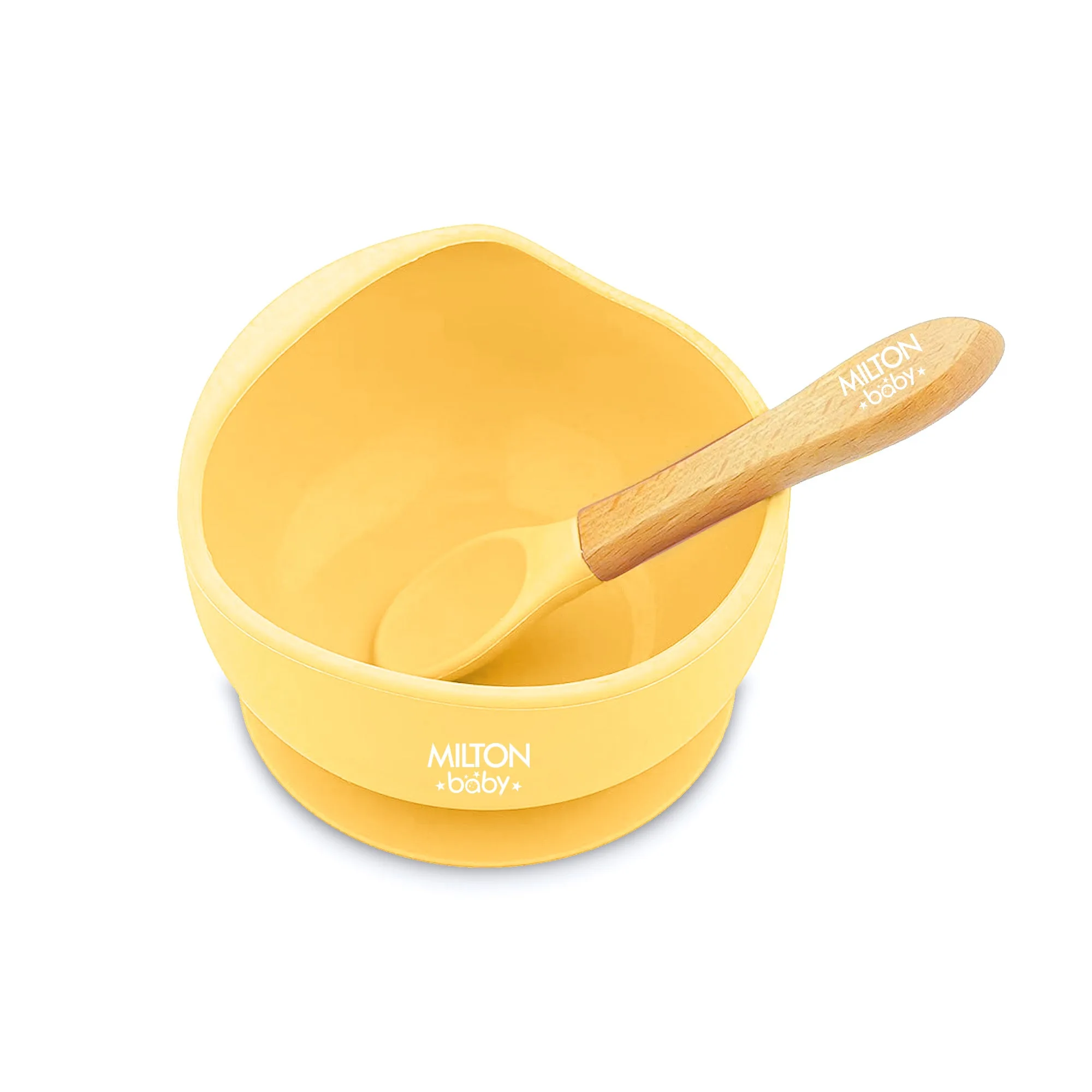 Silicone Suction Bowl With Spoon For Baby (Milton) - Image 9