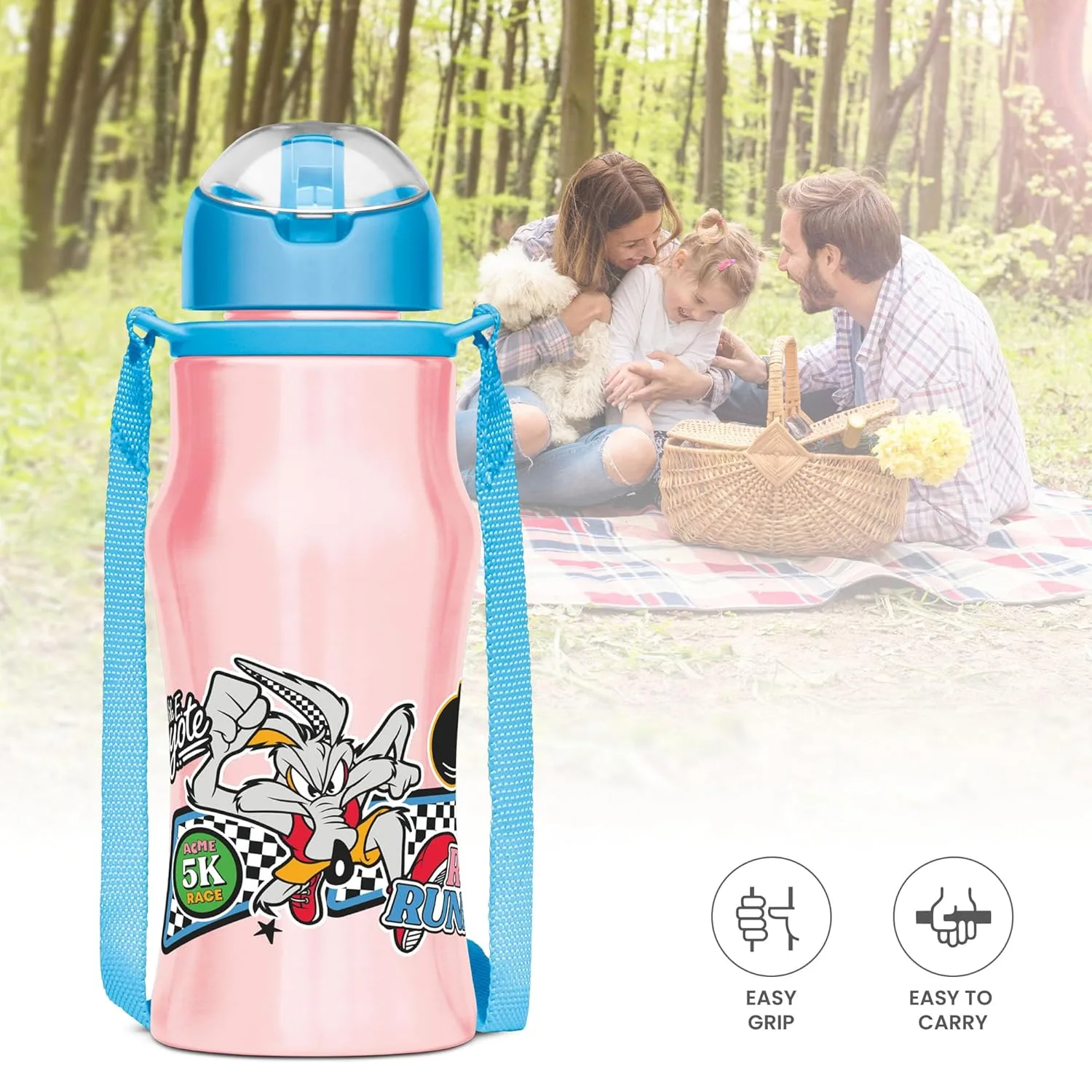 Sipmate Stainless Steel Sipper Bottle (Milton) - Image 16