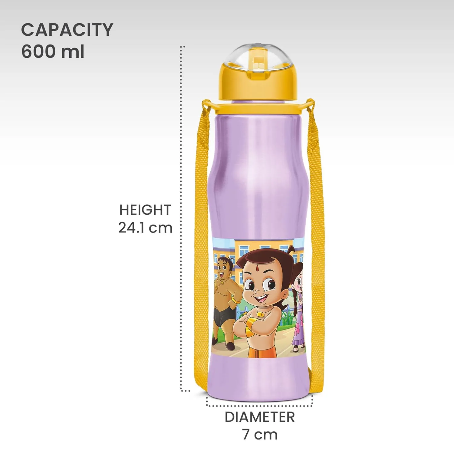 Sipmate Stainless Steel Sipper Bottle (Milton) - Image 2