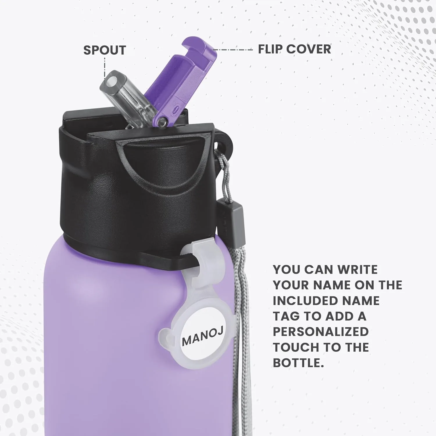 SipStar Stainless Steel Bottle - Image 12