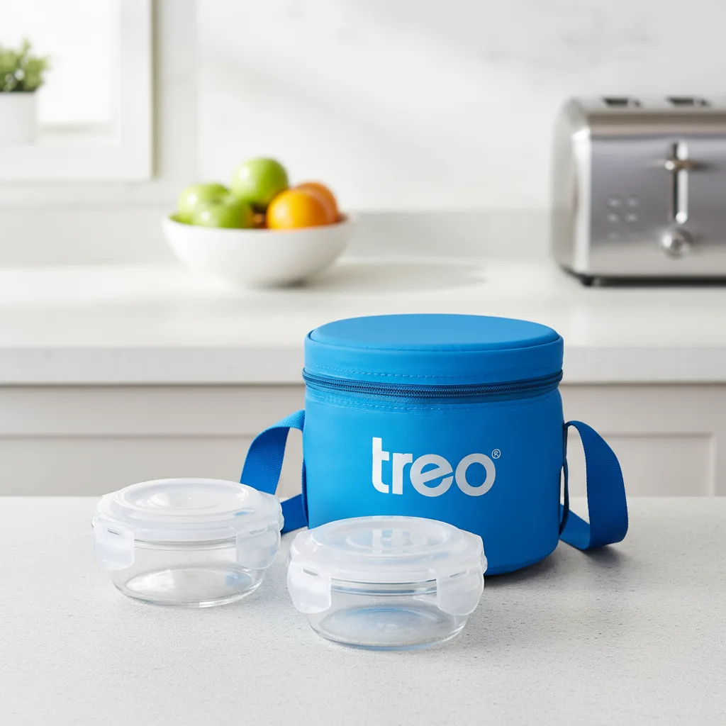 Sky Lite Borosilicate Round Tiffin (Treo By Milton) - Image 2