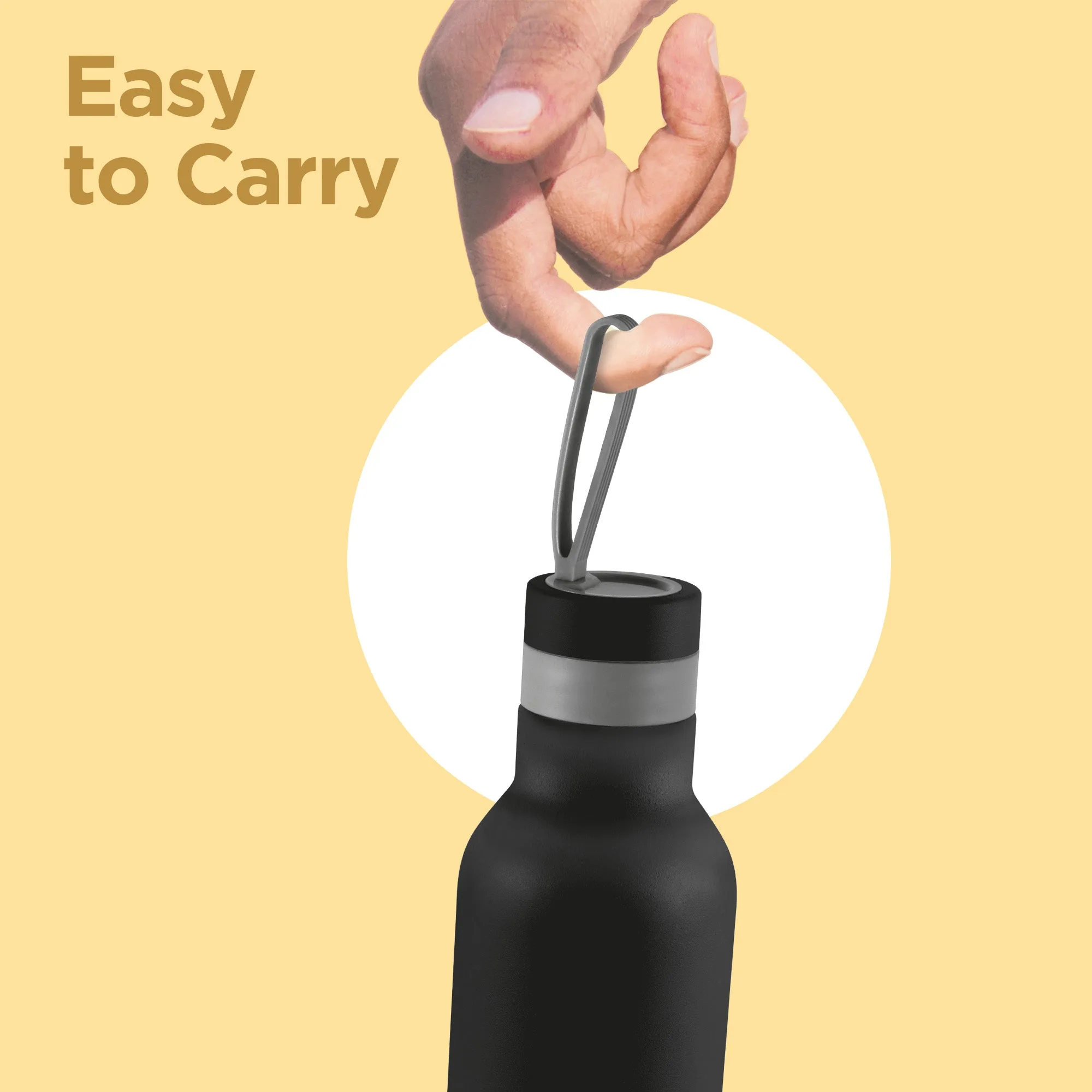 New Smarty Hot and Cold Thermosteel Bottle (Milton) - Image 10