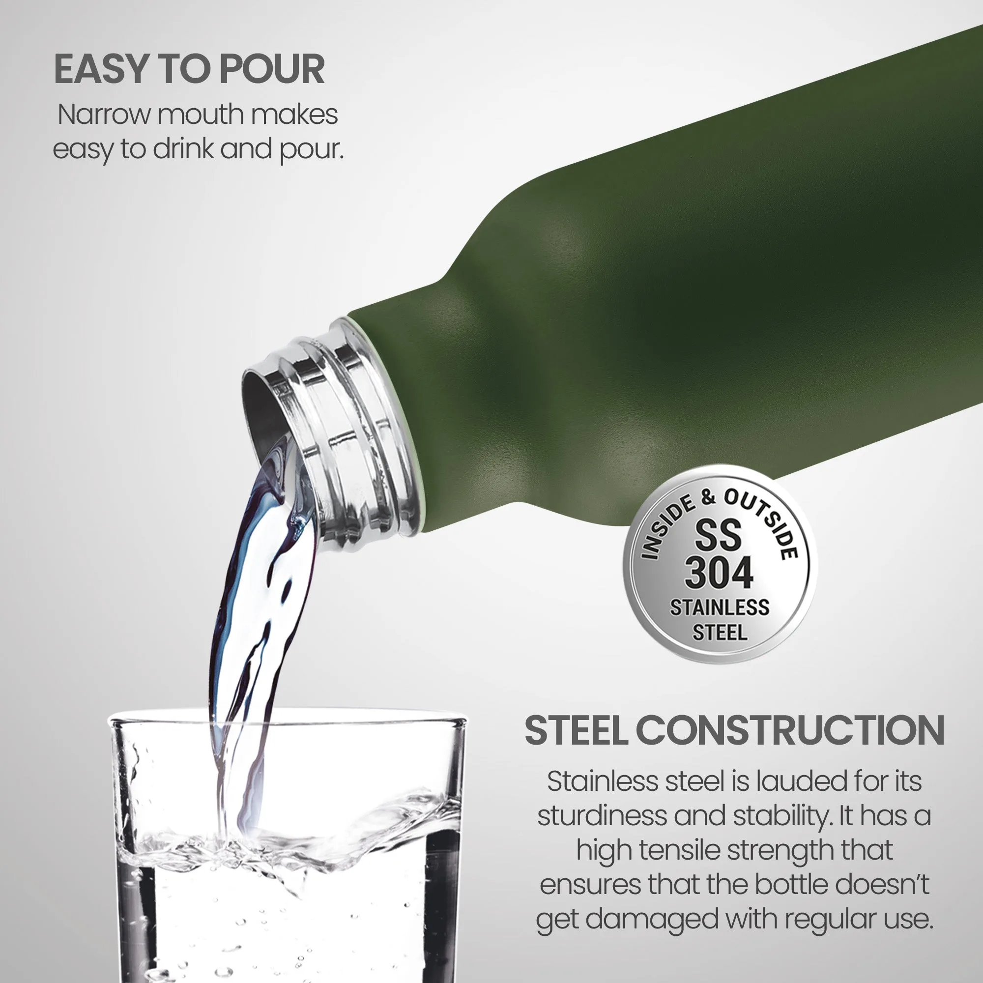 New Smarty Hot and Cold Thermosteel Bottle (Milton) - Image 15