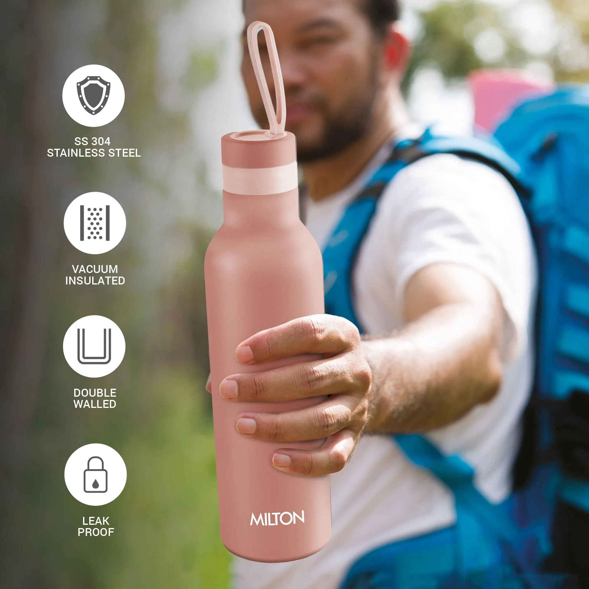 New Smarty Hot and Cold Thermosteel Bottle (Milton) - Image 18