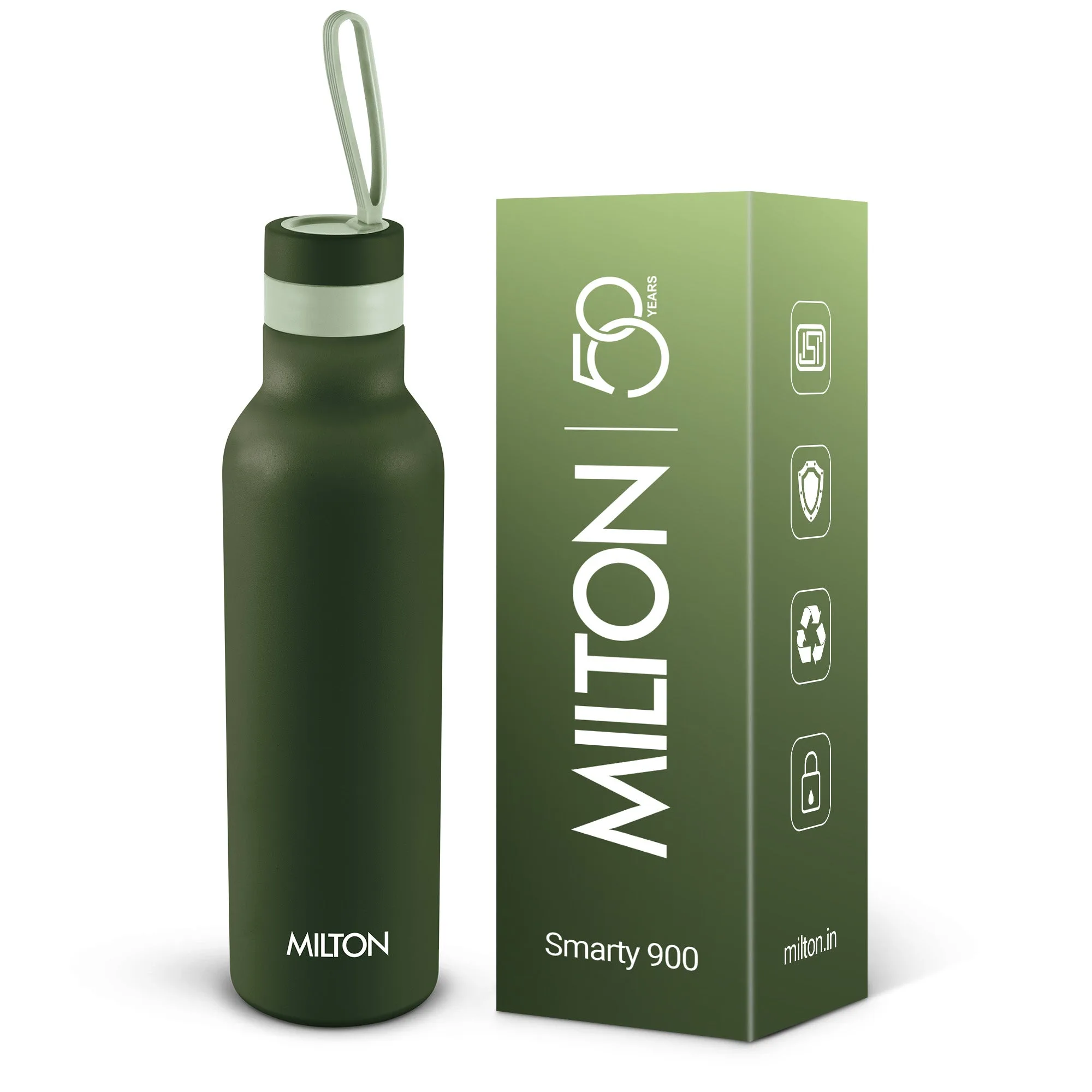 New Smarty Hot and Cold Thermosteel Bottle (Milton) - Image 2
