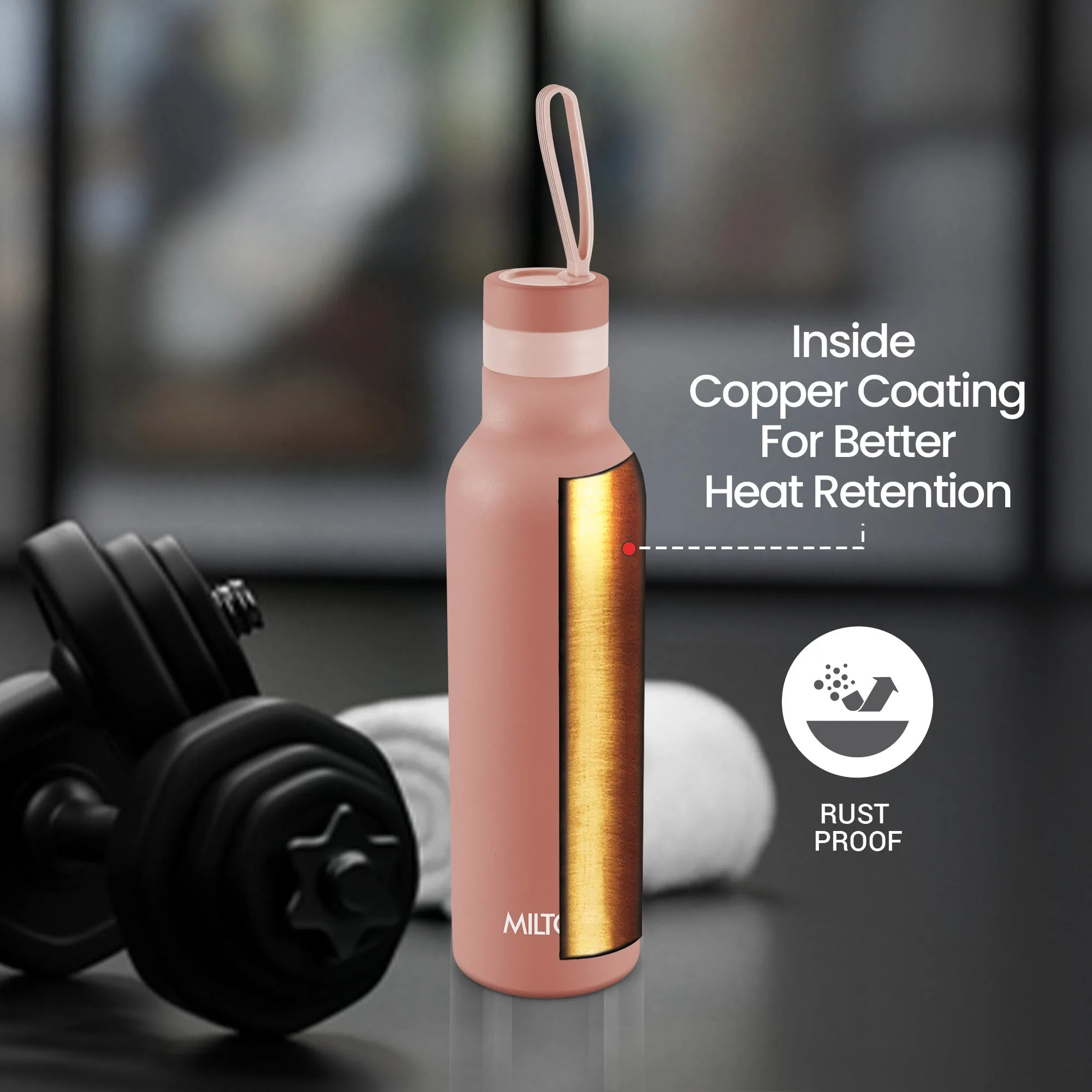 New Smarty Hot and Cold Thermosteel Bottle (Milton) - Image 20