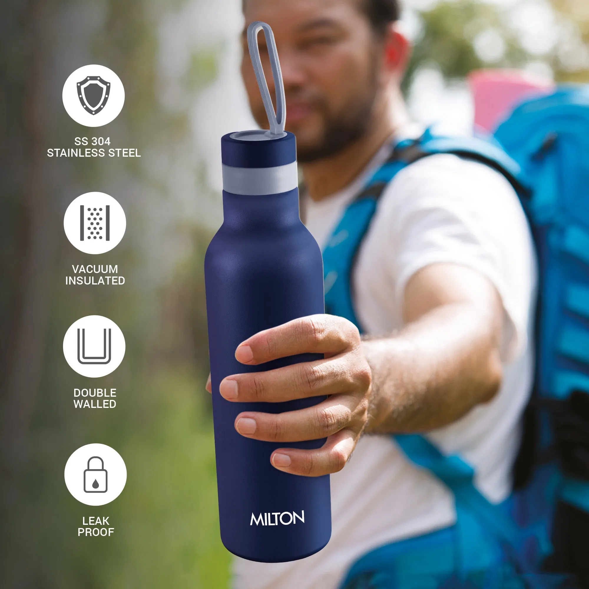 New Smarty Hot and Cold Thermosteel Bottle (Milton) - Image 24