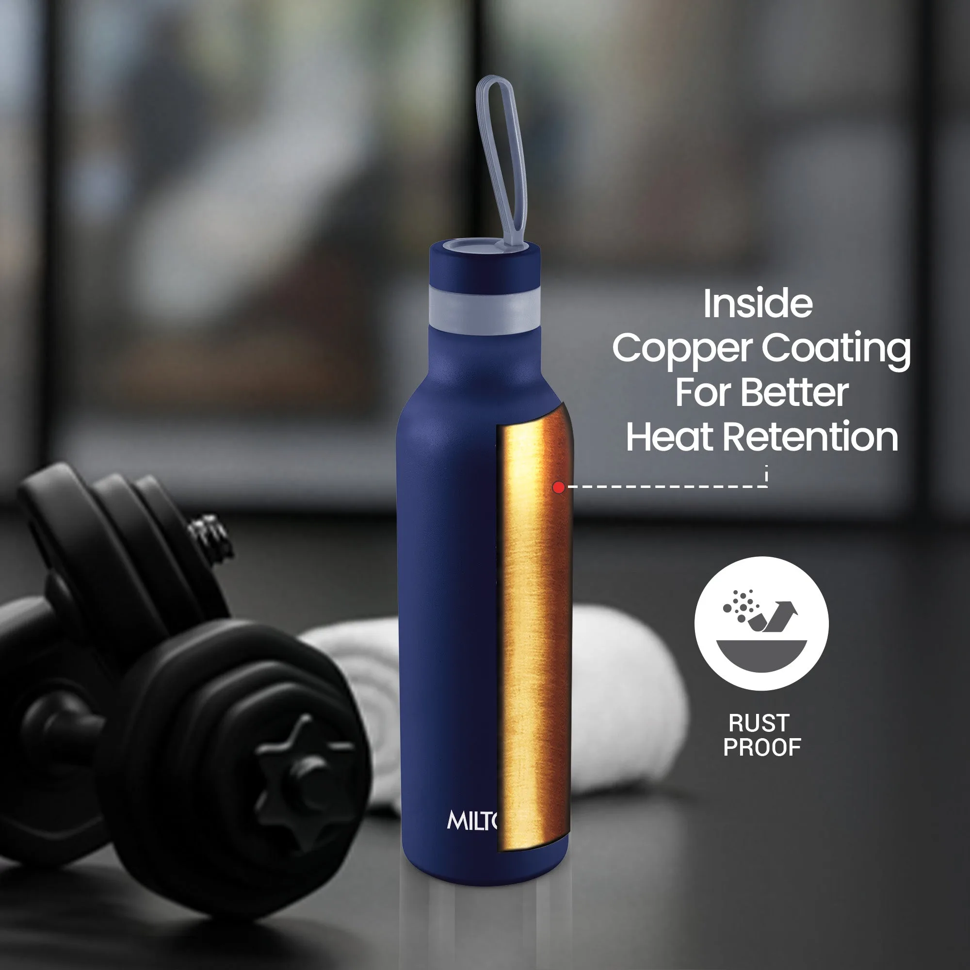 New Smarty Hot and Cold Thermosteel Bottle (Milton) - Image 26