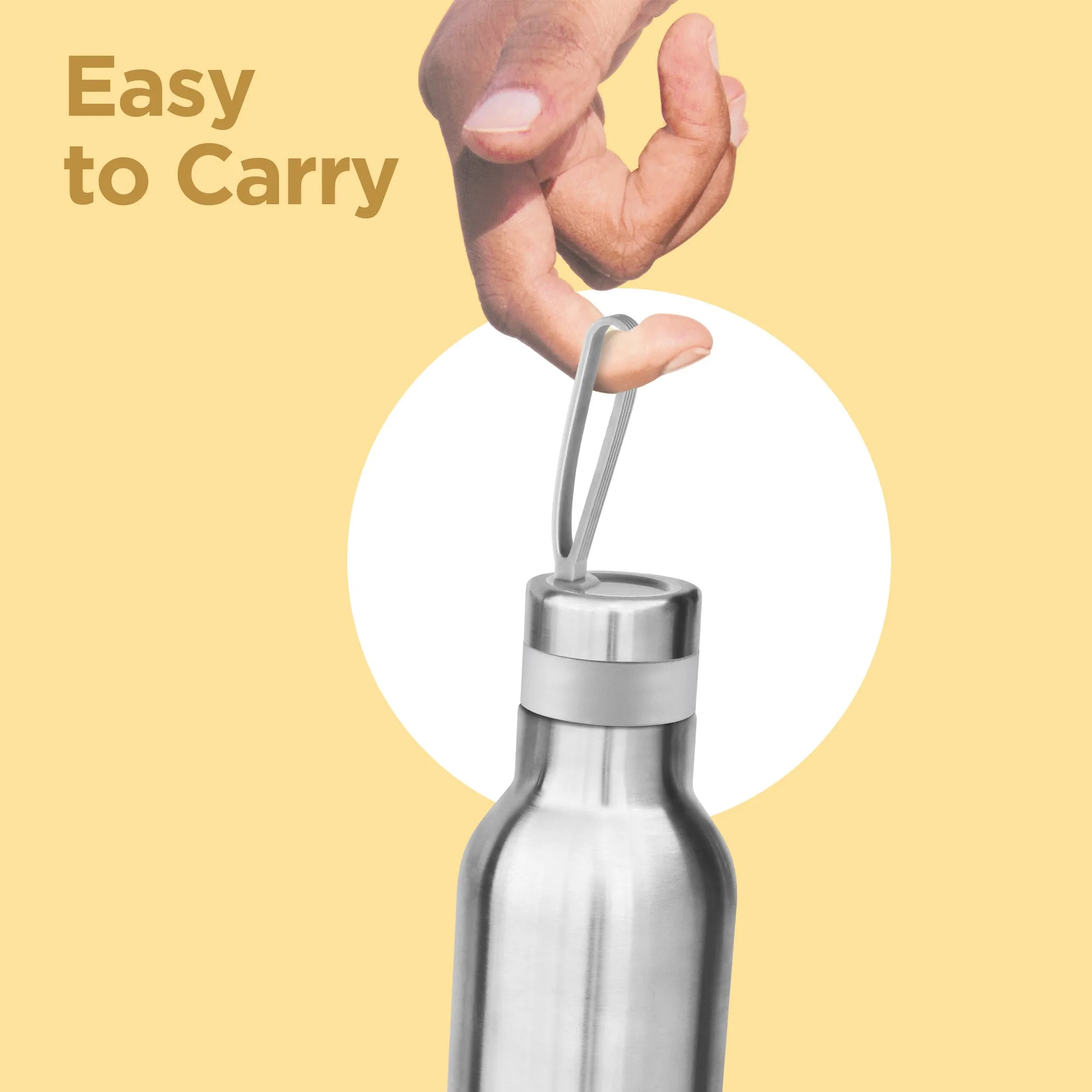 New Smarty Hot and Cold Thermosteel Bottle (Milton) - Image 34
