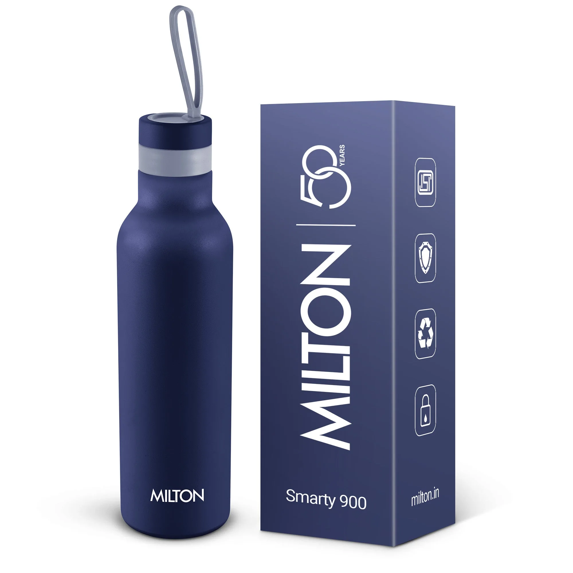 New Smarty Hot and Cold Thermosteel Bottle (Milton) - Image 4