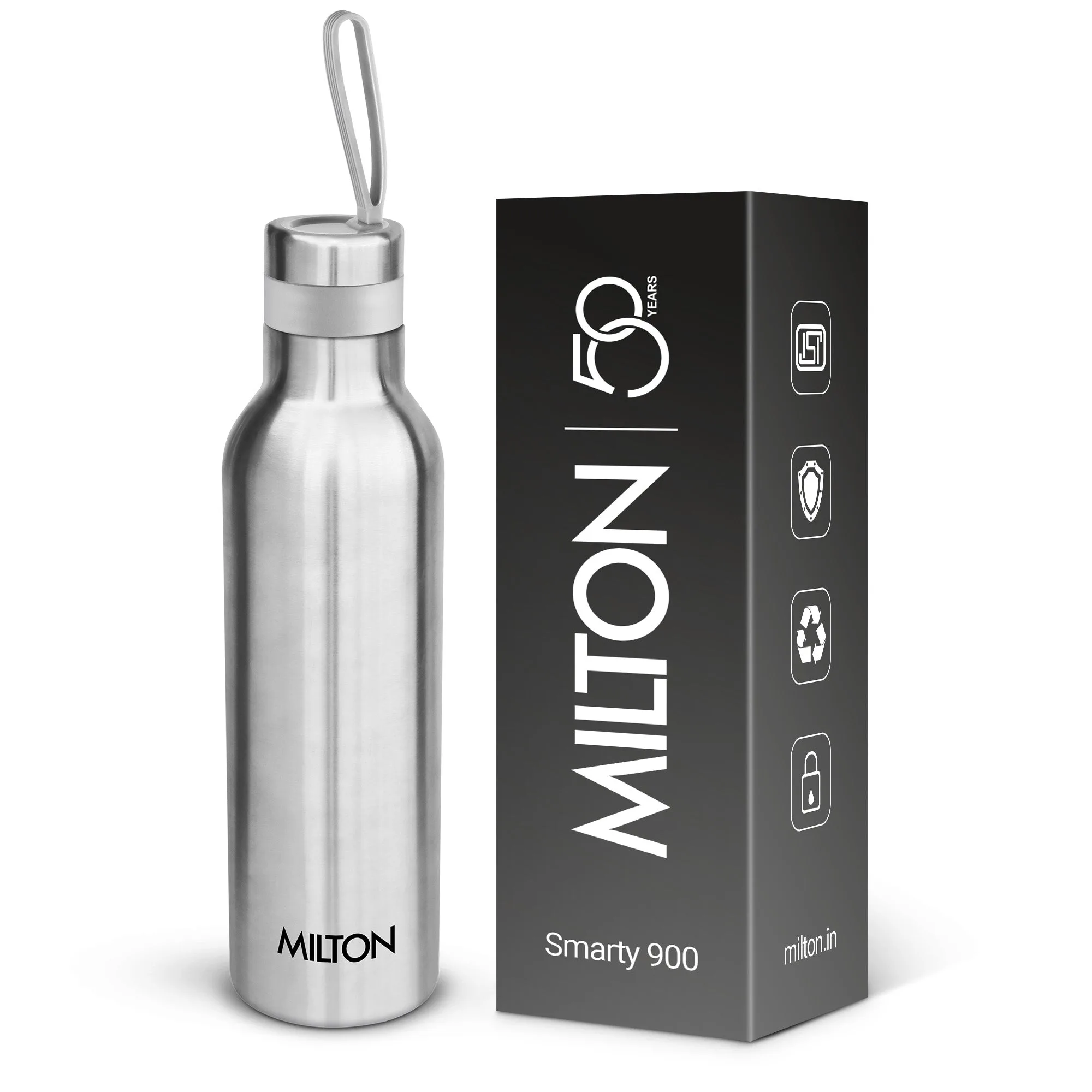 New Smarty Hot and Cold Thermosteel Bottle (Milton) - Image 5