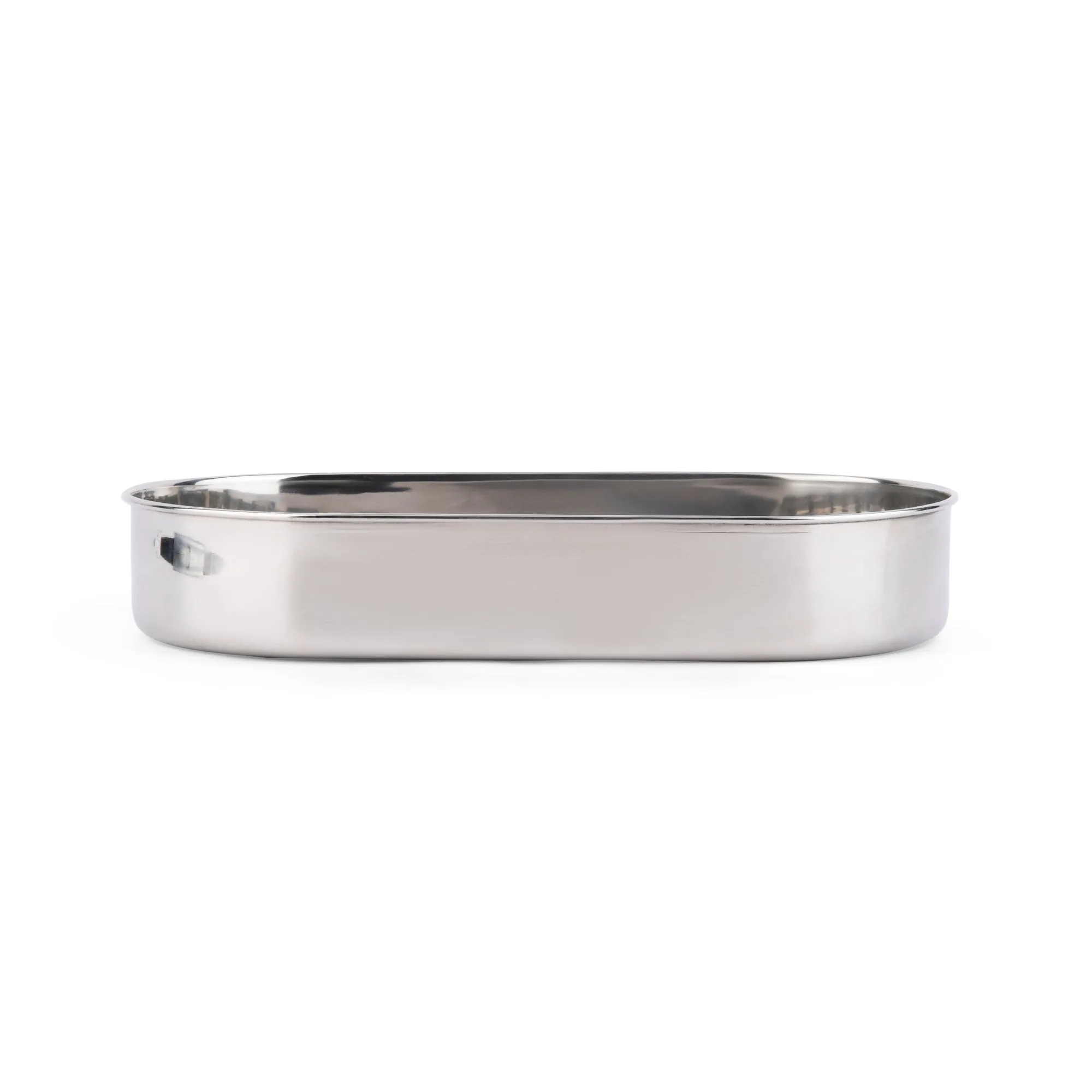 Spare SS Oval Container Corporate Lunch 0.5mm Thick/DDQ