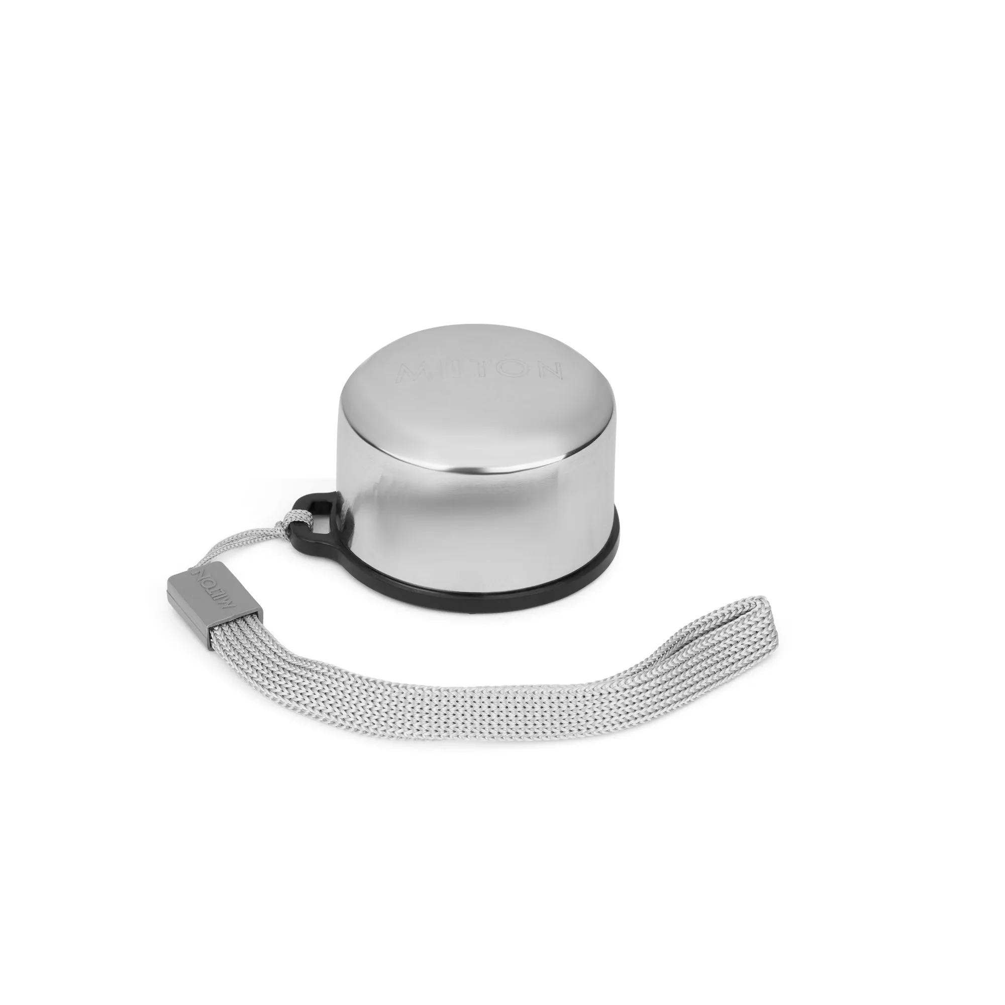 Spare Steel Fit & Hexone Lid SS+PP  for 1200ml (Black)