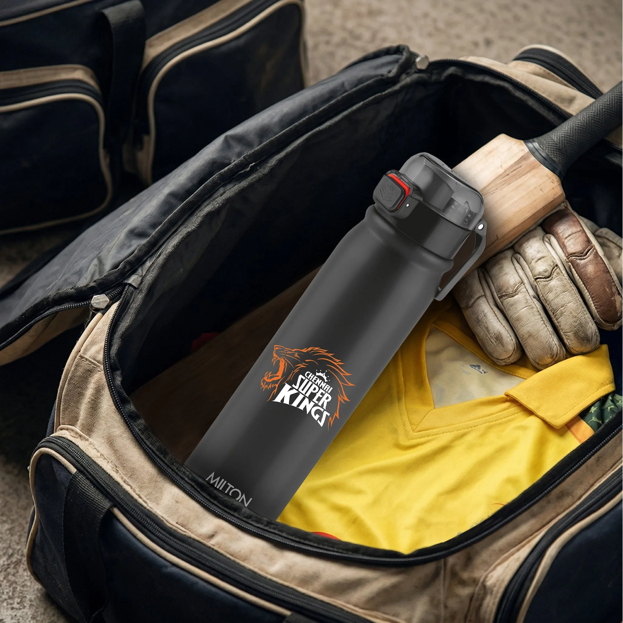 Sports Reva UV Printing Stainless Steel Bottle - Chennai Super Kings (CSK) - Milton - Image 4