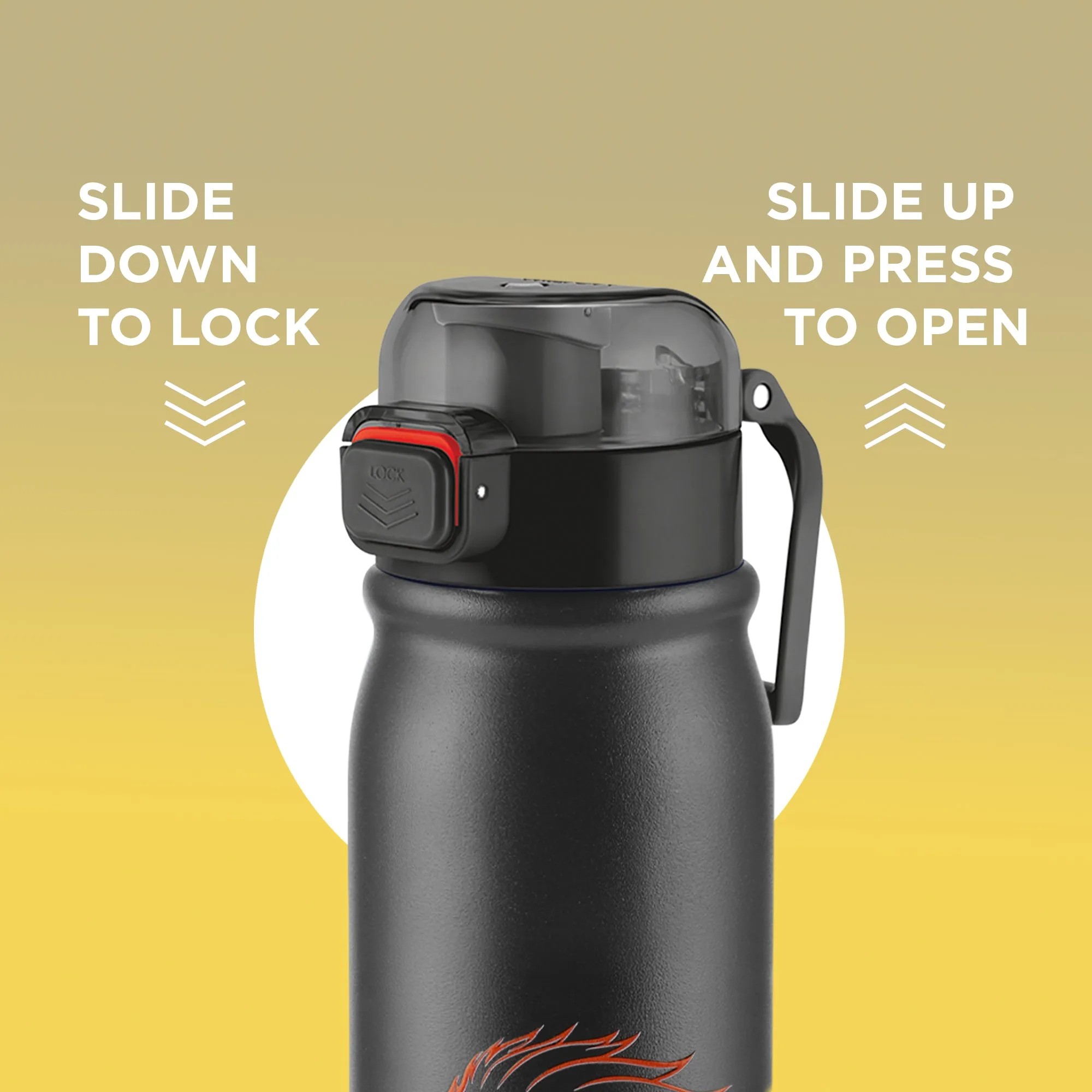 Sports Reva UV Printing Stainless Steel Bottle - Chennai Super Kings (CSK) - Milton - Image 7