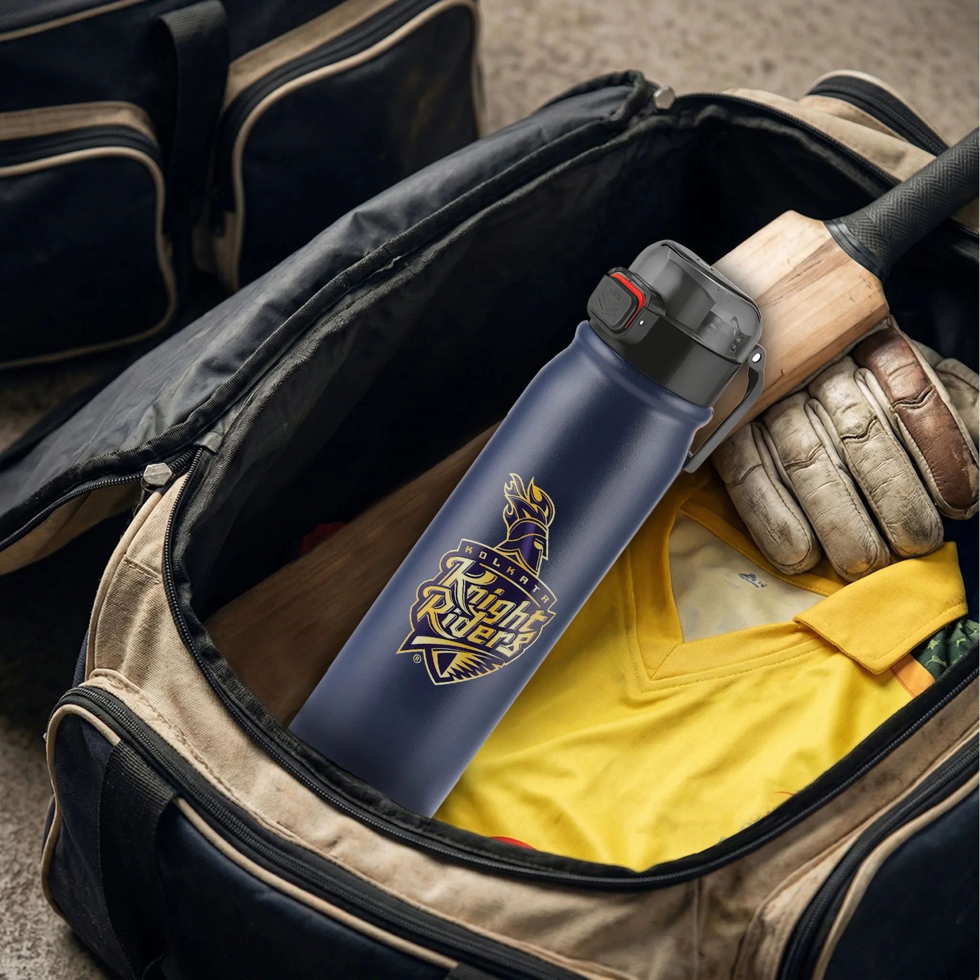 Sports Reva UV Printing Stainless Steel Bottle - Kolkata Knight Riders (KKR) - Milton - Image 13