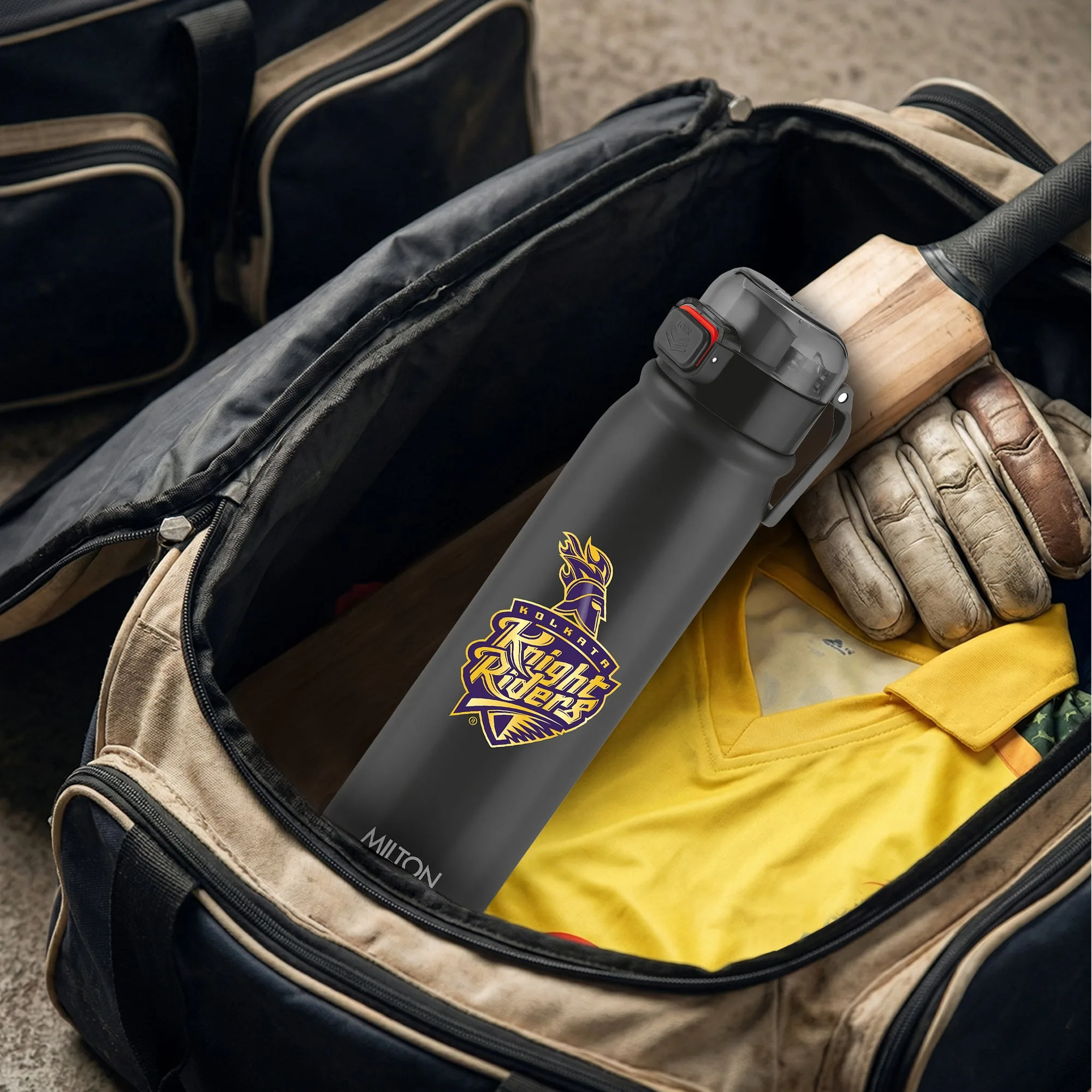 Sports Reva UV Printing Stainless Steel Bottle - Kolkata Knight Riders (KKR) - Milton - Image 4