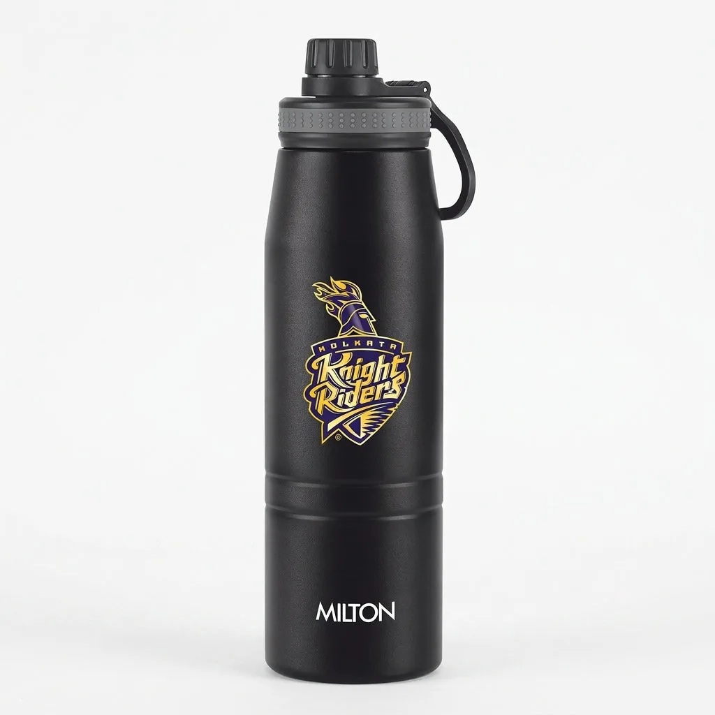 Sports Sparkle UV Printing Thermosteel Bottle - Kolkata Knight Riders (KKR) - Milton