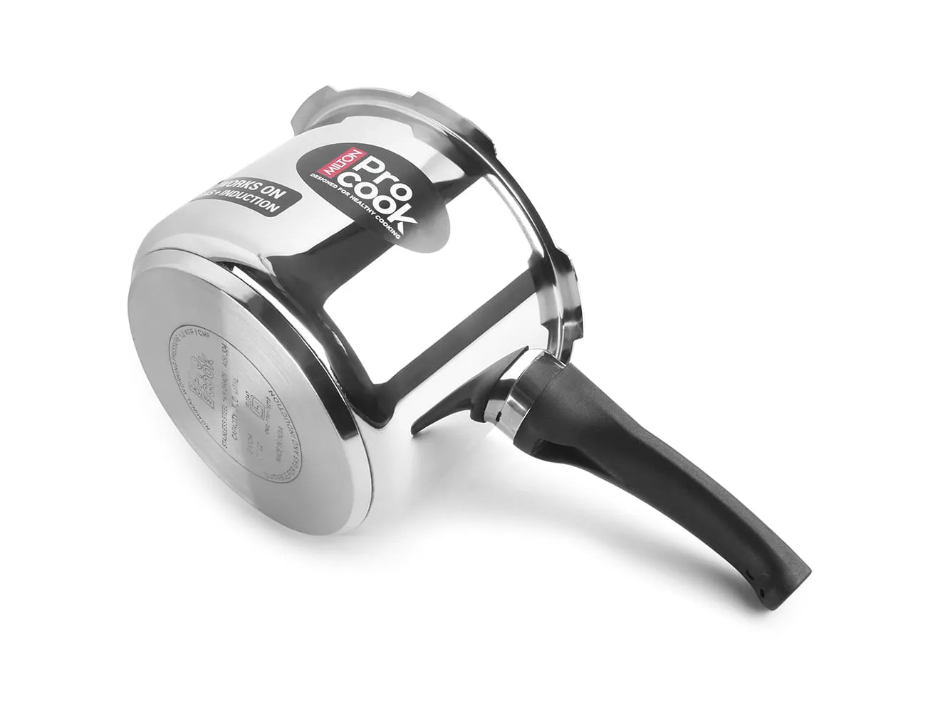 Stainless Steel Pressure Cooker Outer Lid (Milton Procook) - Image 8
