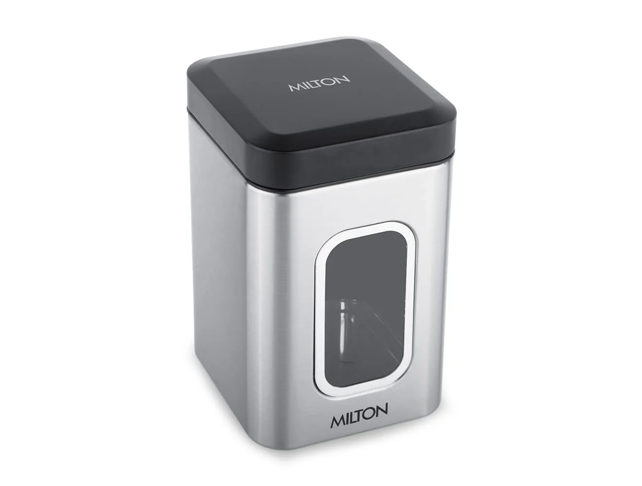 Steel Clear Square Jar (Milton) - Image 3