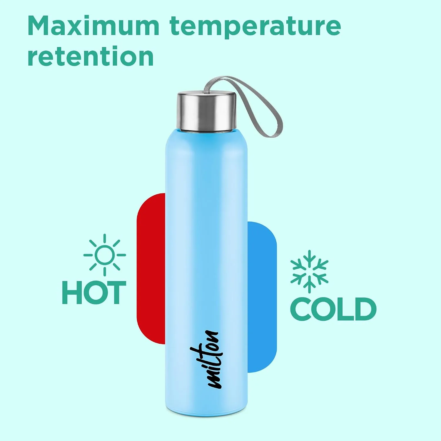 Steel Halo Water Bottle (Milton) - Image 10