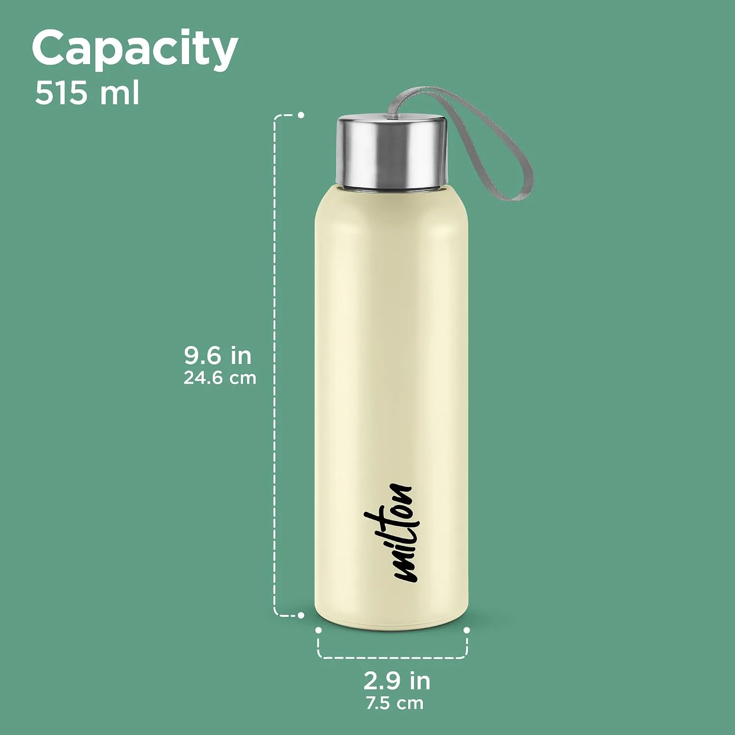Steel Halo Water Bottle (Milton) - Image 19