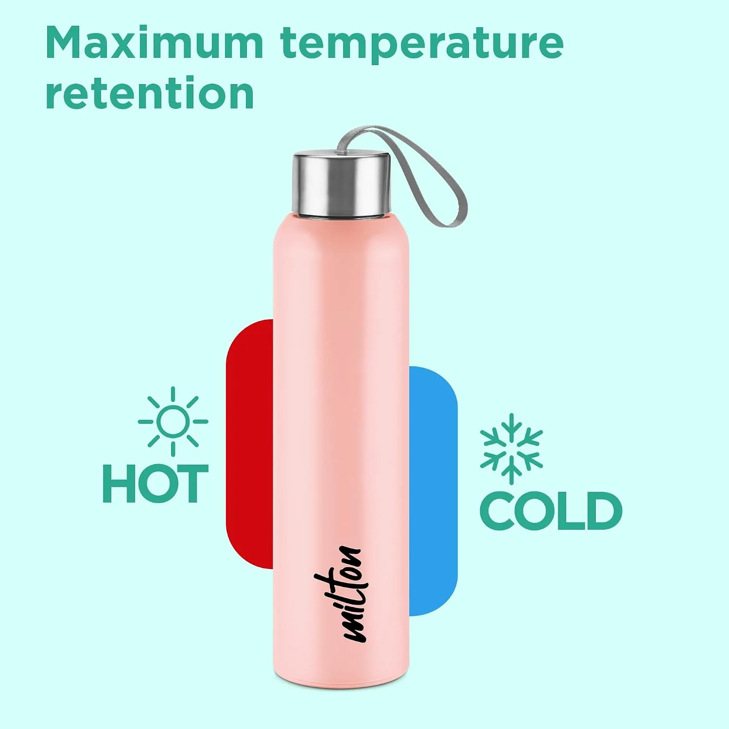 Steel Halo Water Bottle (Milton) - Image 26