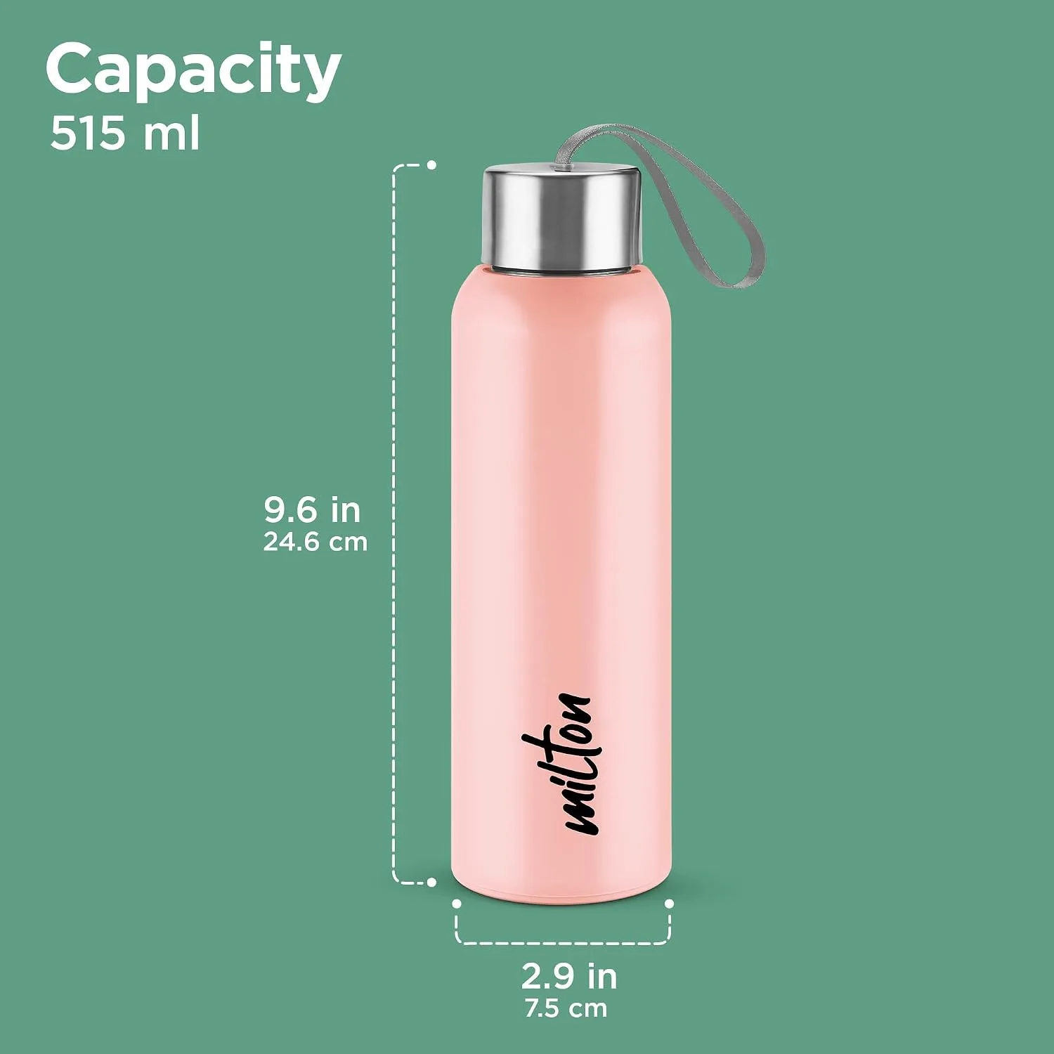 Steel Halo Water Bottle (Milton) - Image 28