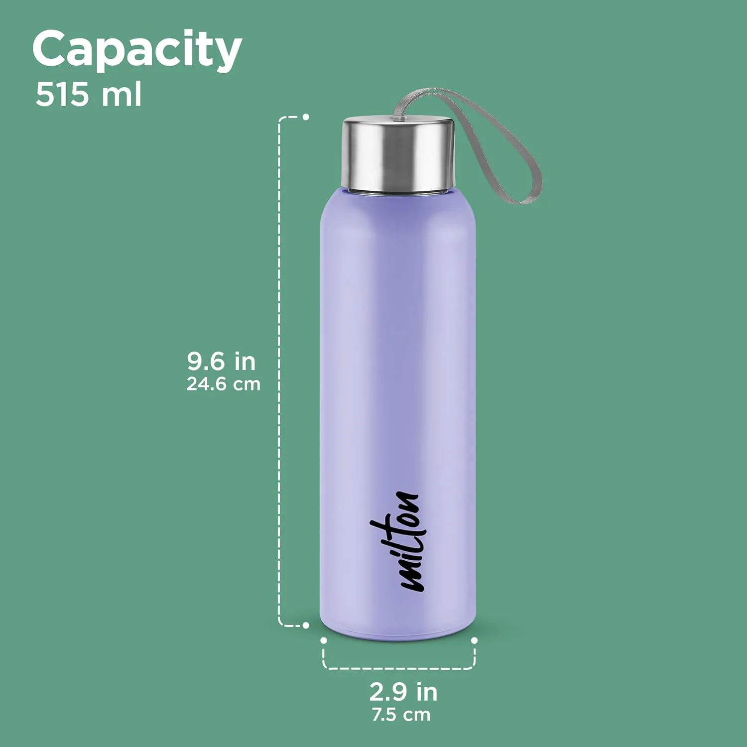 Steel Halo Water Bottle (Milton) - Image 4