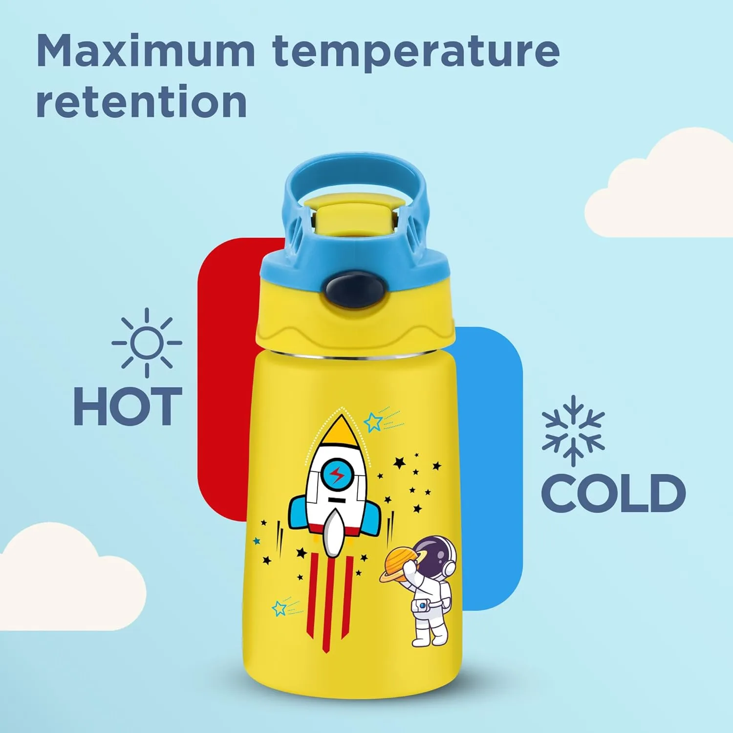 Steel Insulated Spout Sipper Bottle (Milton) - Image 19