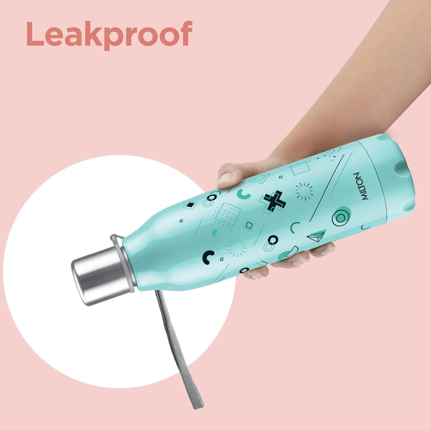 Steel Linear Insulated Water Bottle (Milton) - Image 15