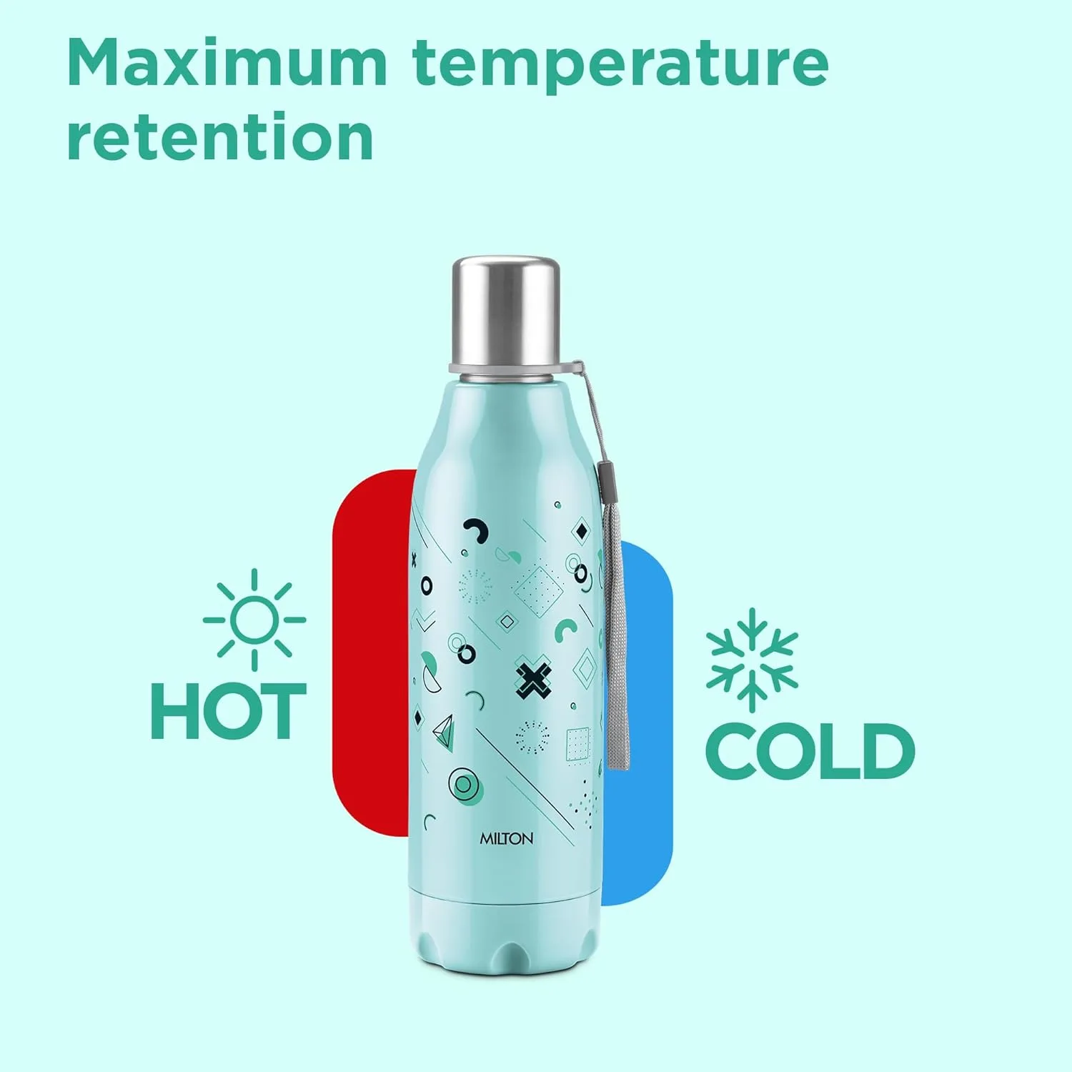 Steel Linear Insulated Water Bottle (Milton) - Image 16