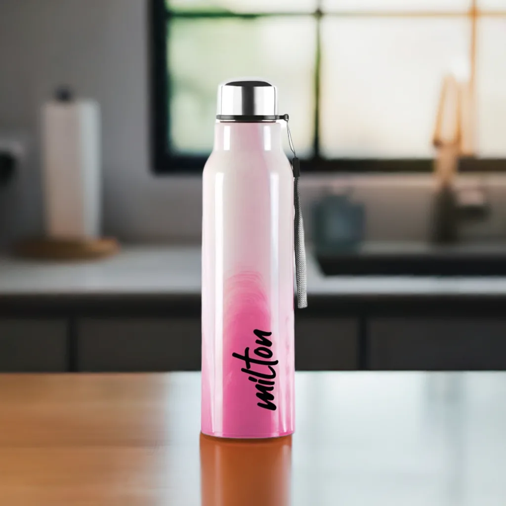 Steel Marble Water Bottle (Milton) - Image 5