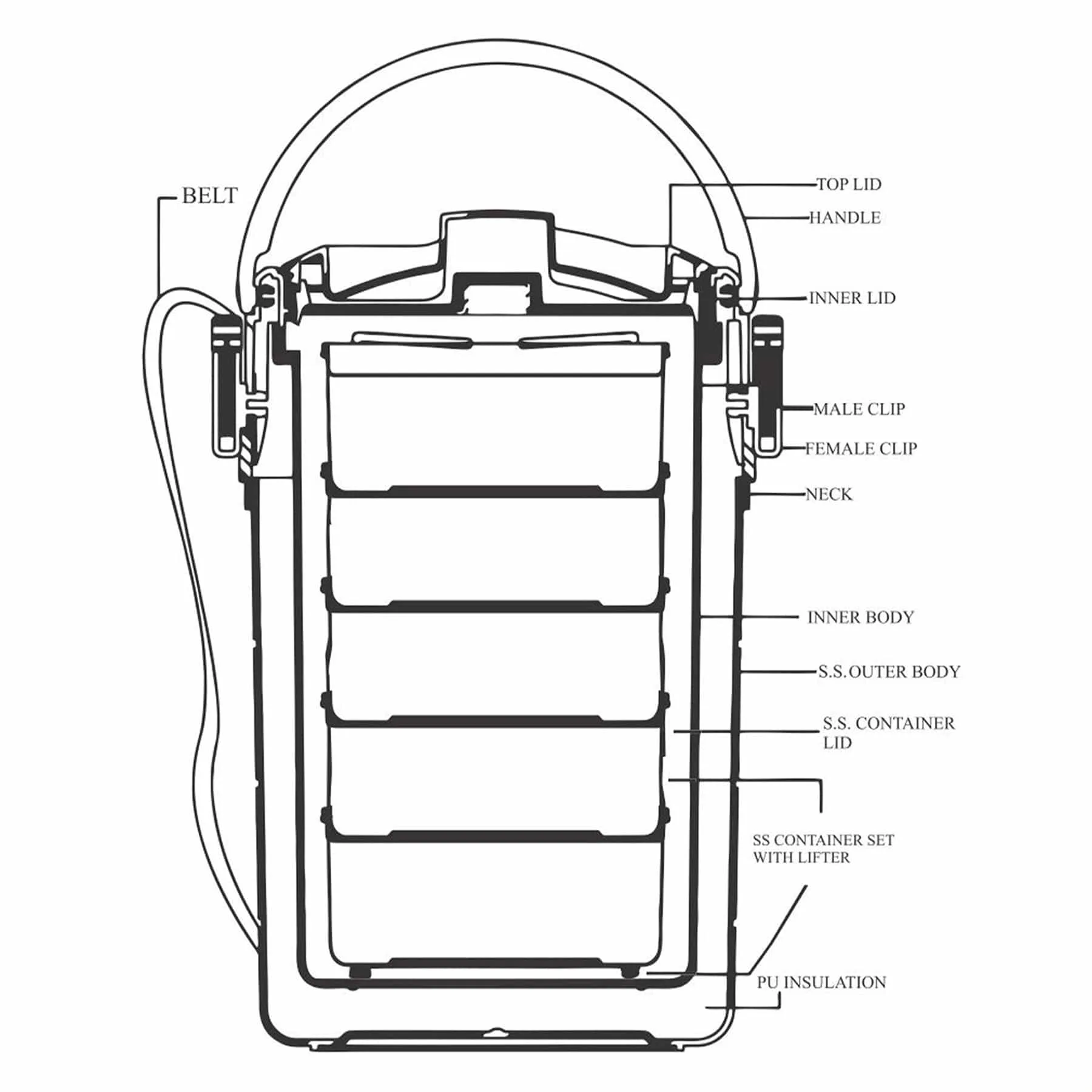 Steel On Lunchbox (Milton) - Image 12