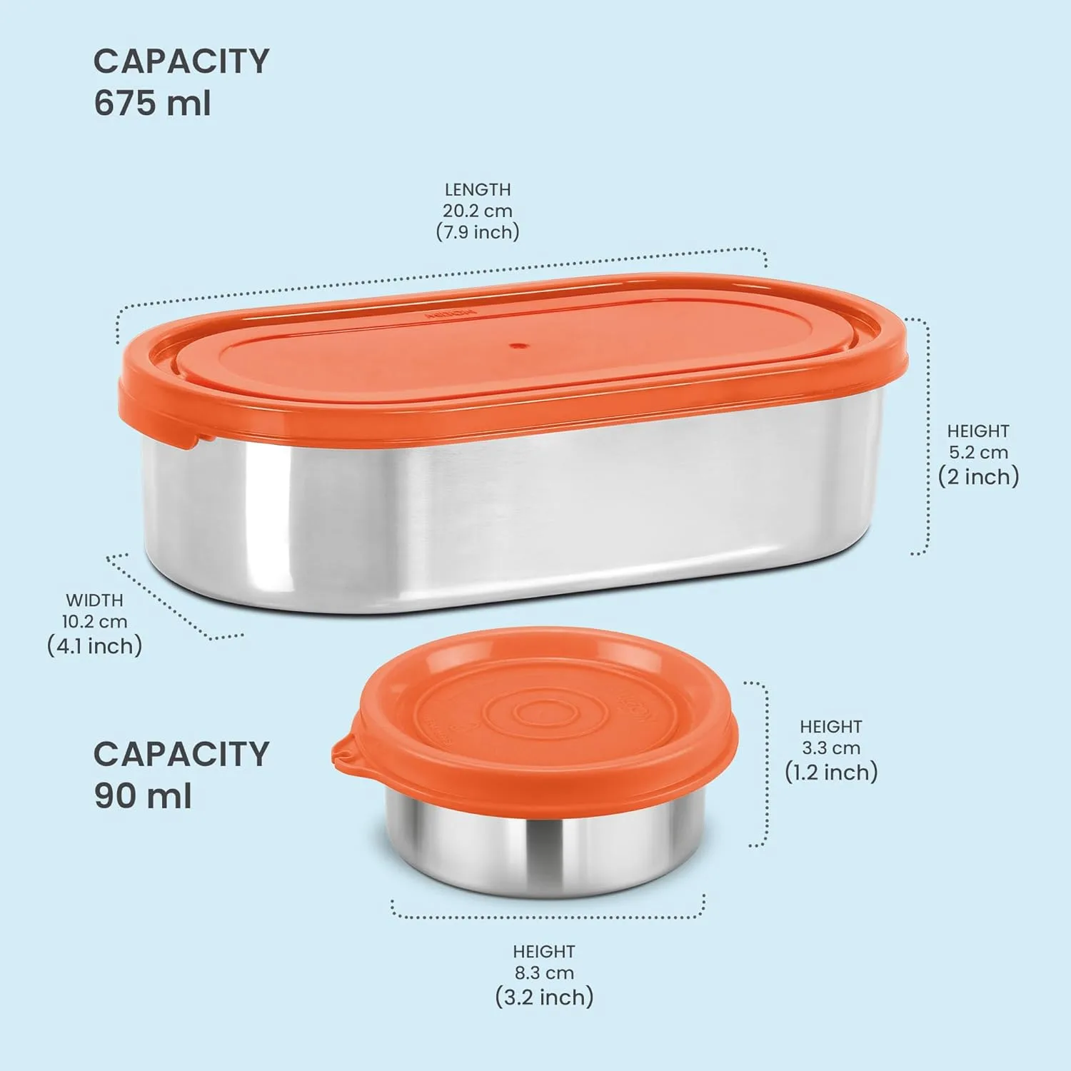 Steel Refresh Tiffin (Milton) - Image 7