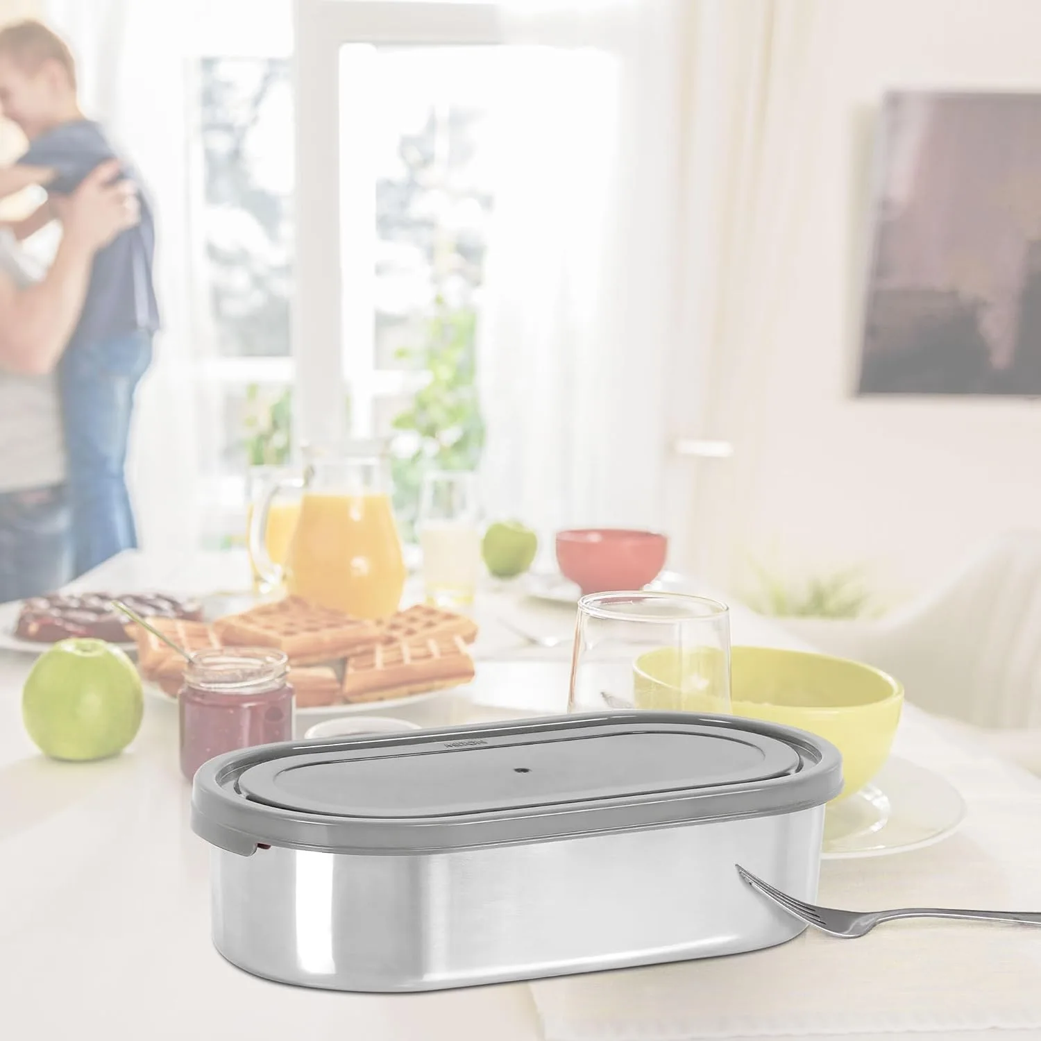 Steel Slider Stainless Steel Container (Milton) - Image 15