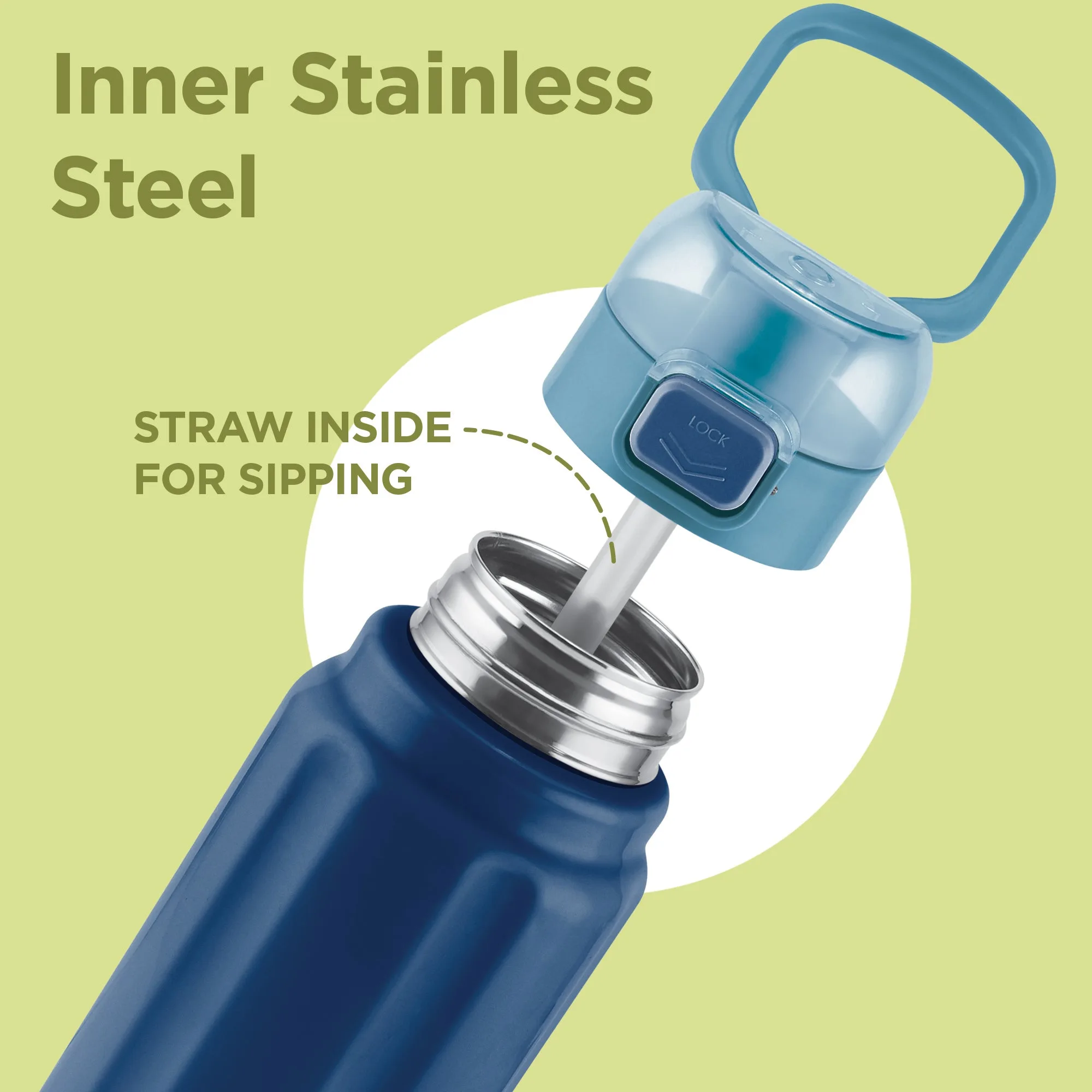 Steel Taurus Water Bottle (Milton) - Image 10