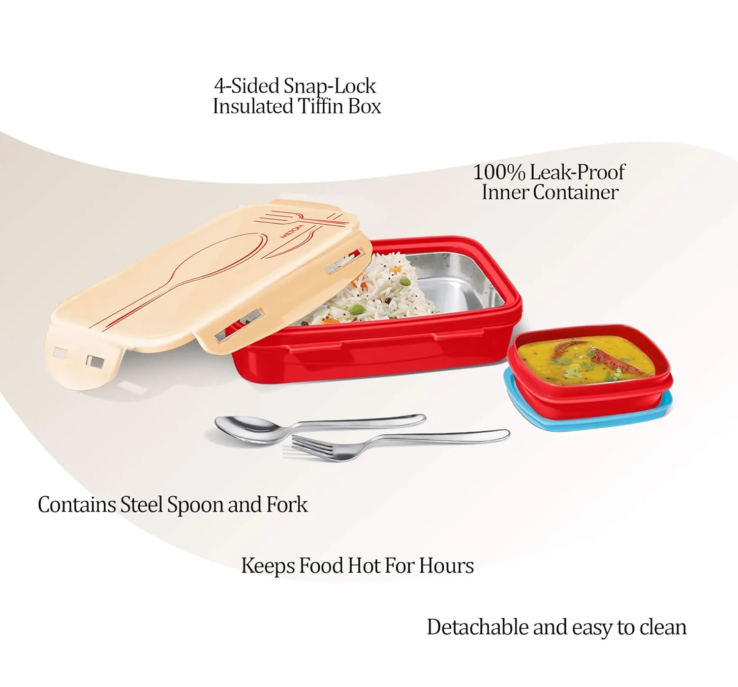 Steely Deluxe Insulated Lunchbox (Milton) - Image 5