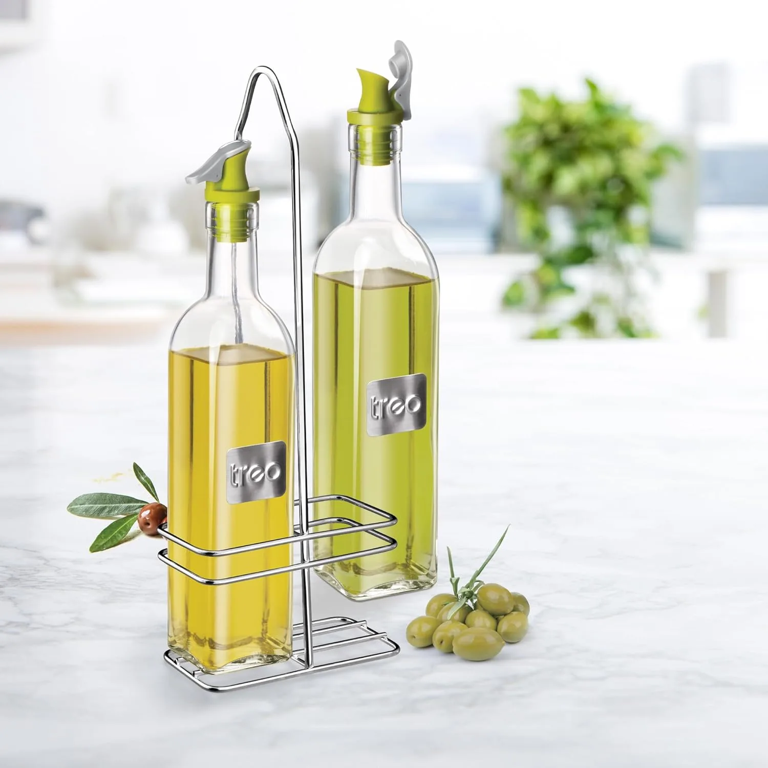 Swift Oil Dispencer 2 Pcs With Stand (Treo by Milton) - Image 2