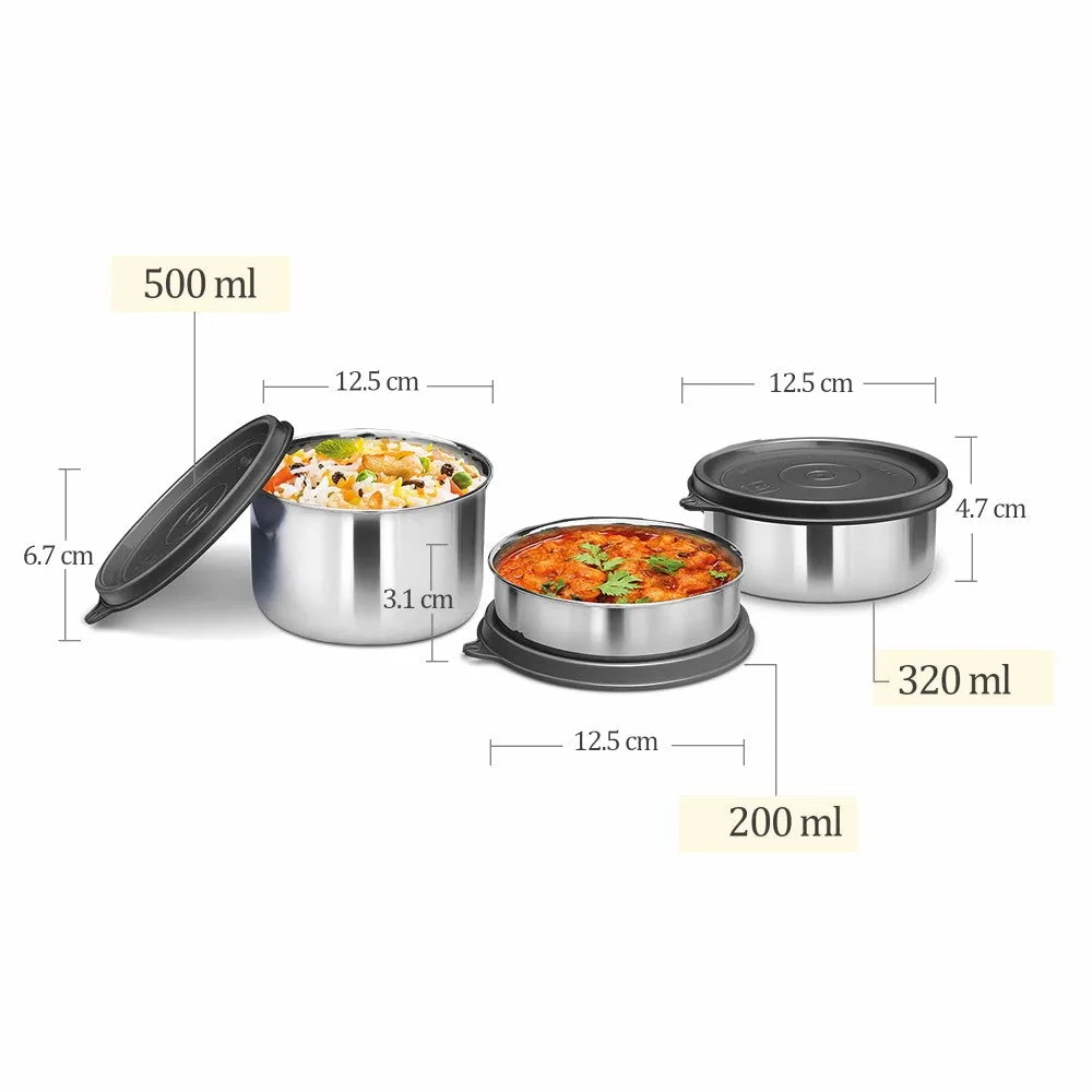 Tasty Lunch Steel Tiffin (Milton) - Image 16