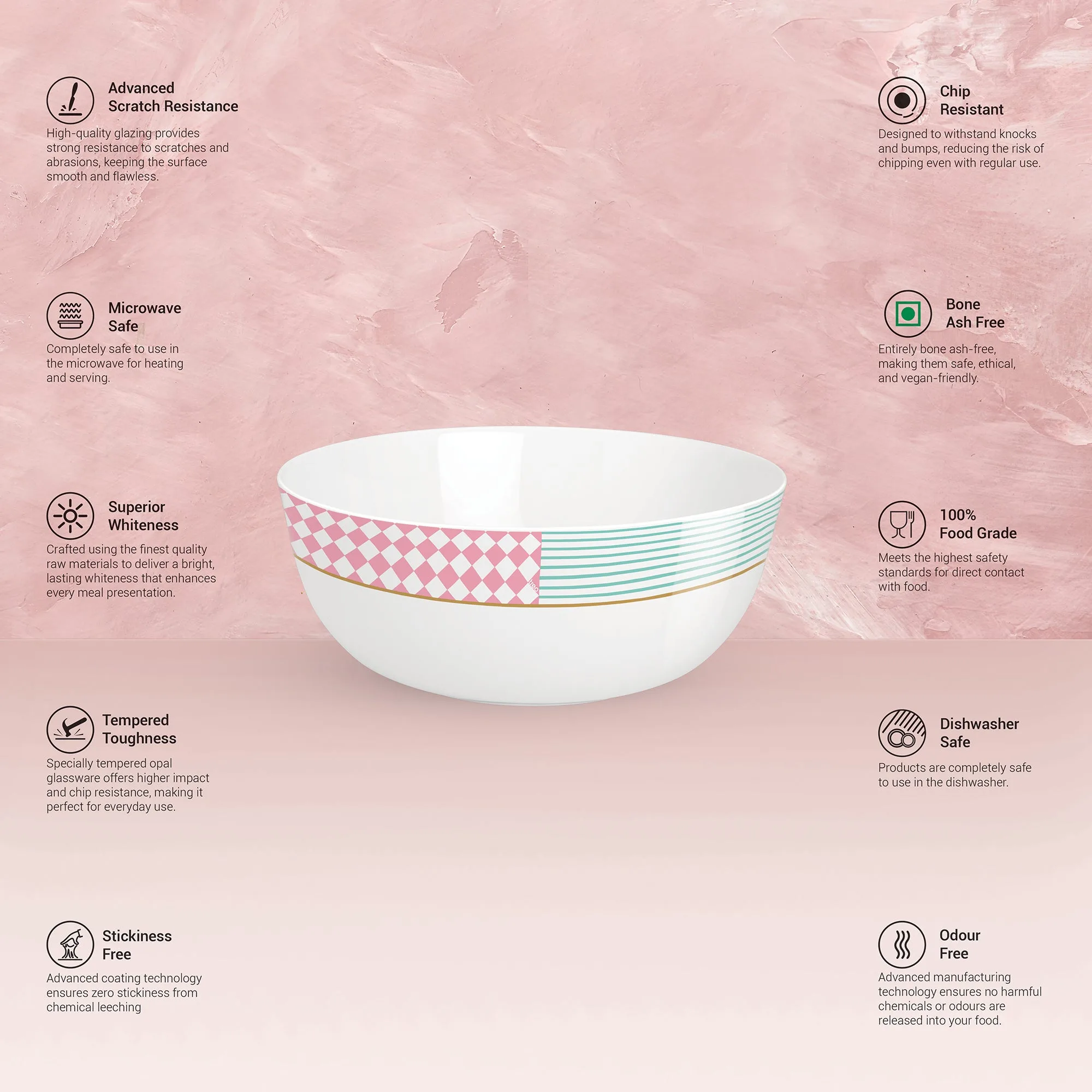 Terrana Collection Bowl Set - FRESCO (Treo By Milton) - Image 4
