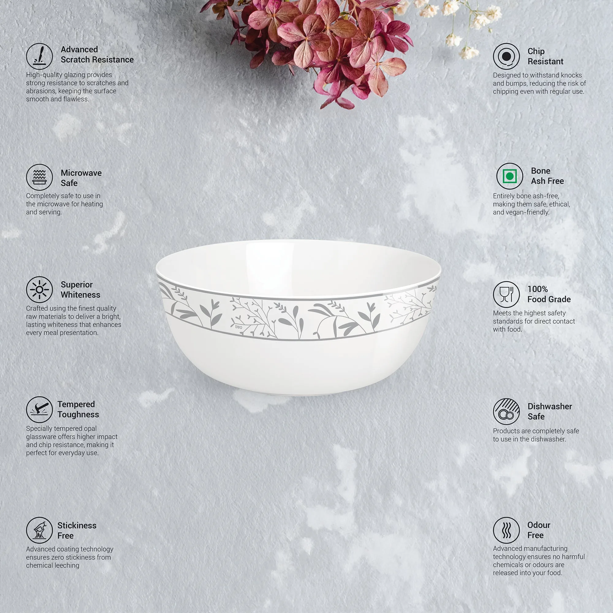 Terrana Collection Bowl Set - HAZEL (Treo By Milton) - Image 7