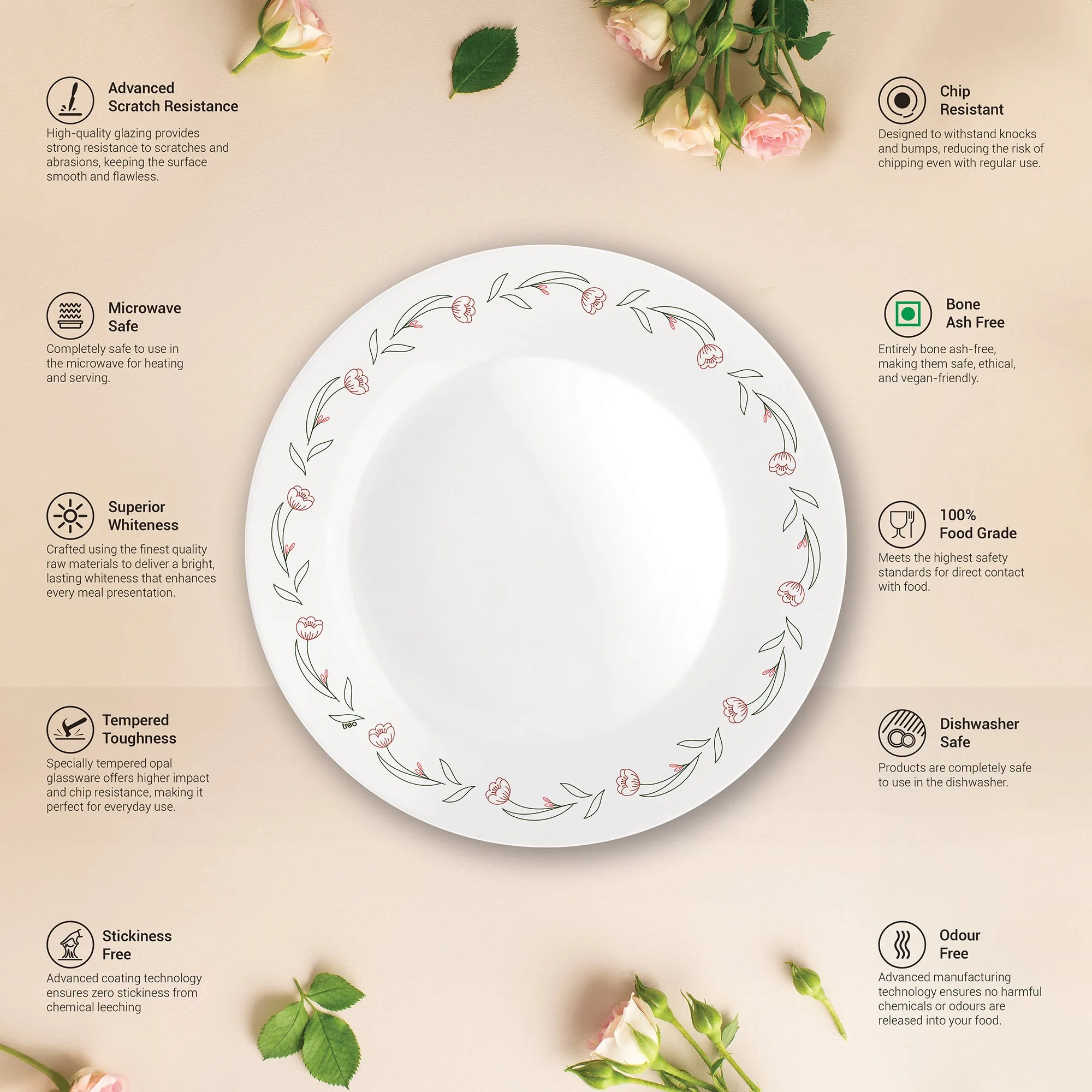Terrana Collection Dinner Set - FIORA - Image 8