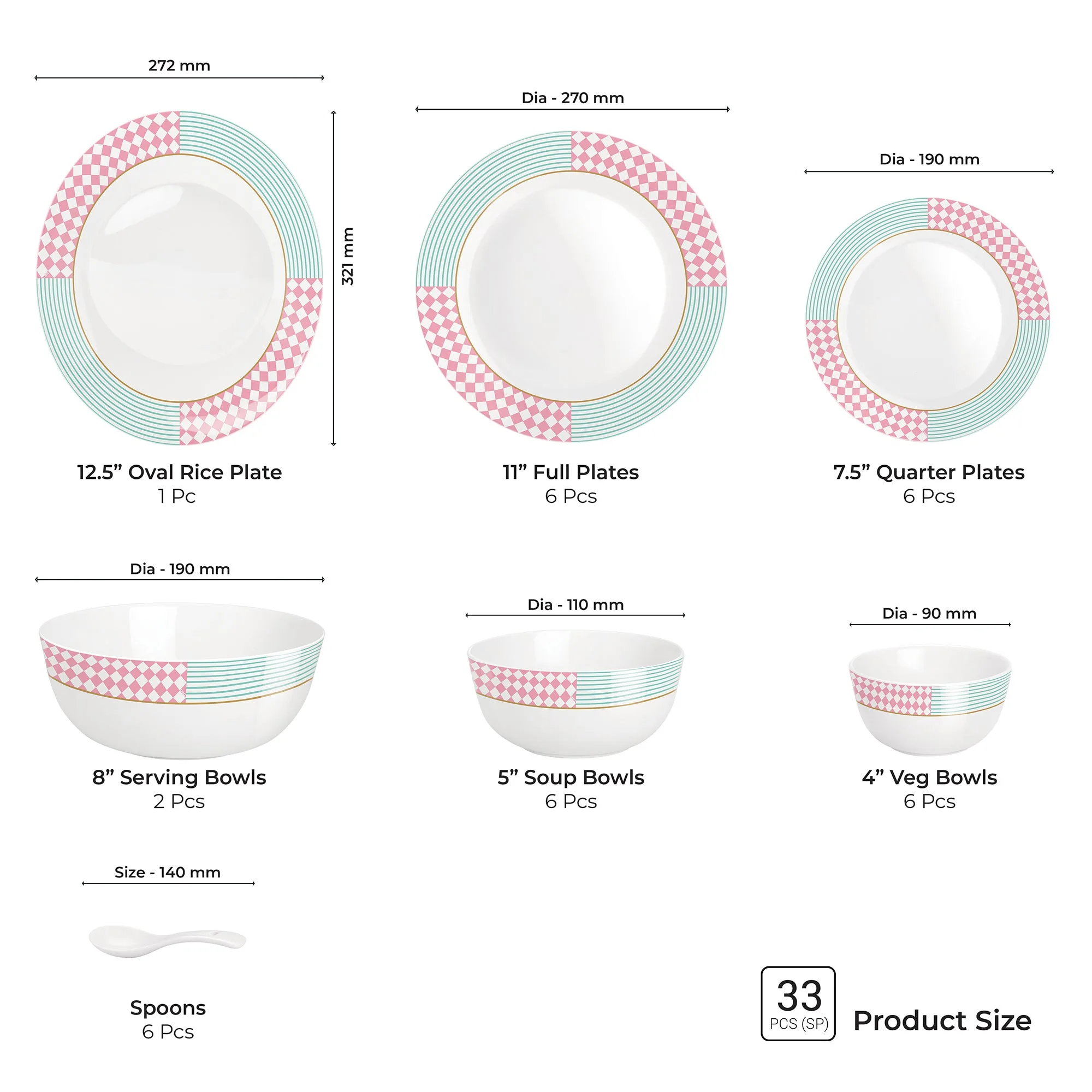 Terrana Collection Dinner Set - FRESCO - Image 7
