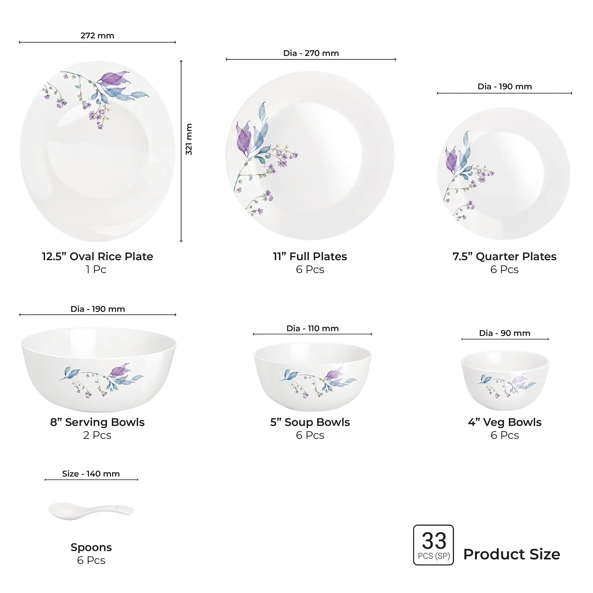 Terrana Collection Dinner Set - SERENA - Image 6
