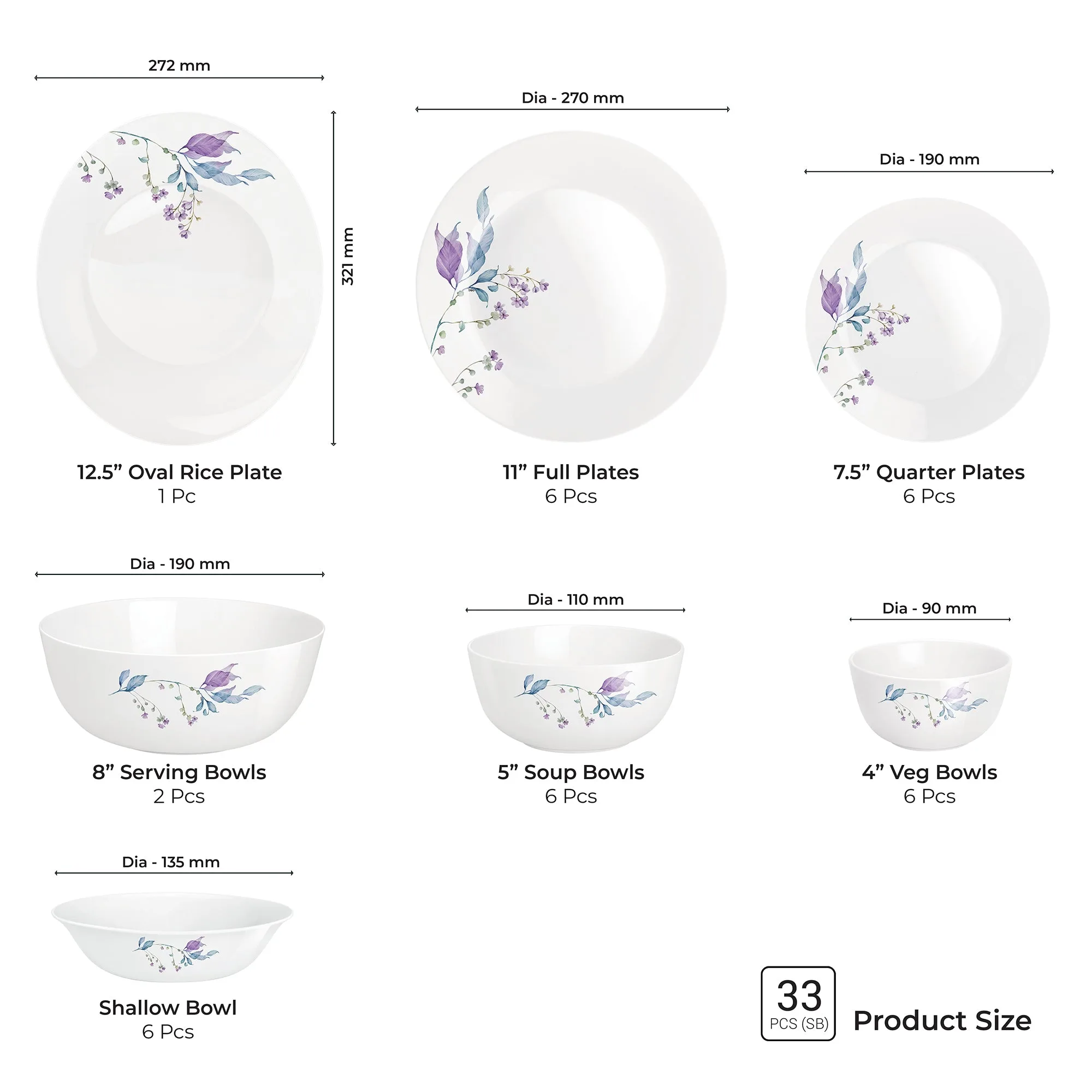 Terrana Collection Dinner Set - SERENA - Image 7