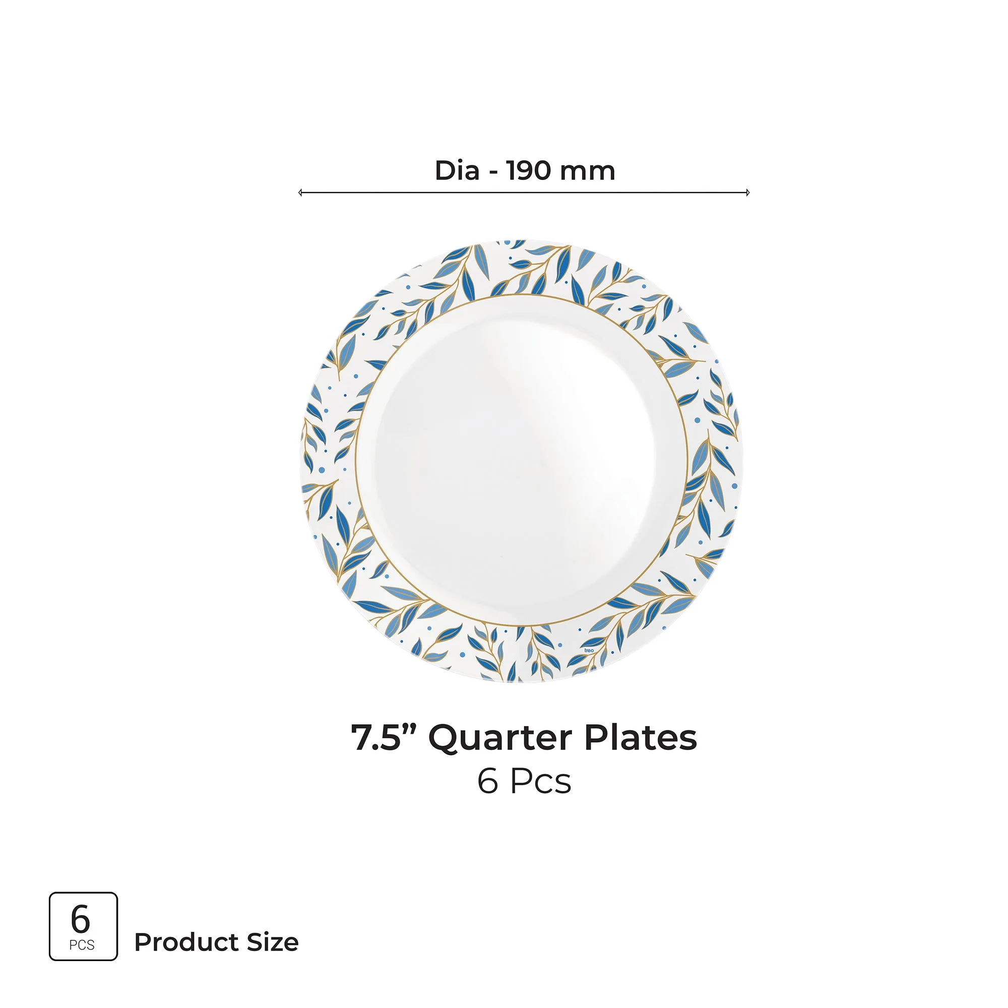 Terrana Collection Plate Set - HELENA (Treo by Milton) - Image 2